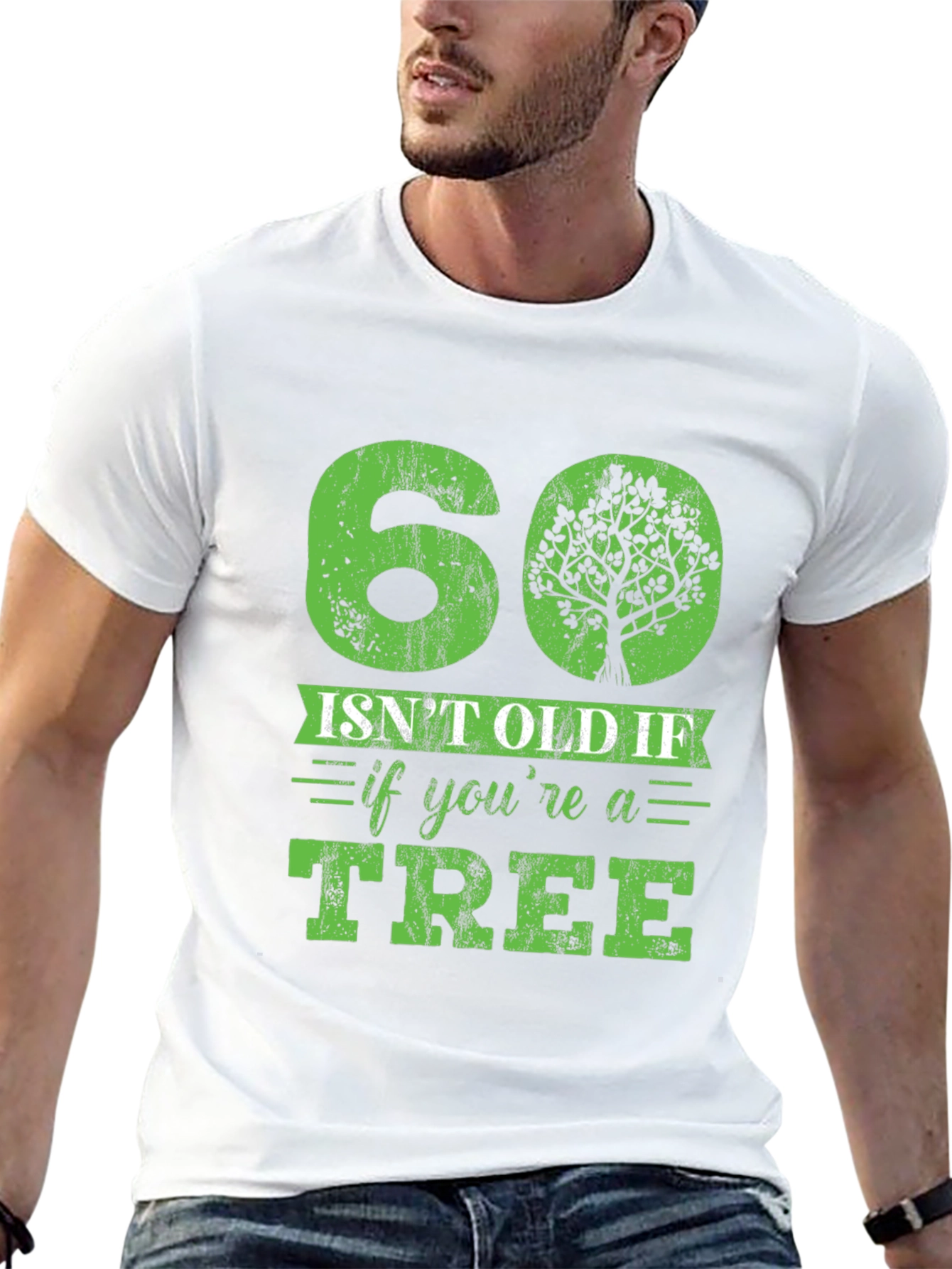 Funny 60th Birthday Tree Graphic Tee