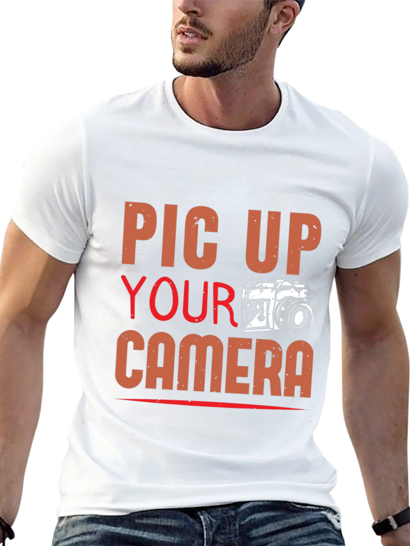 Pick Up Your Camera Graphic Tee