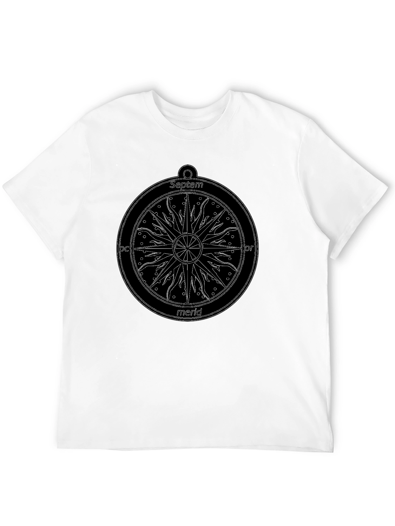 Celestial Compass Graphic T-Shirt
