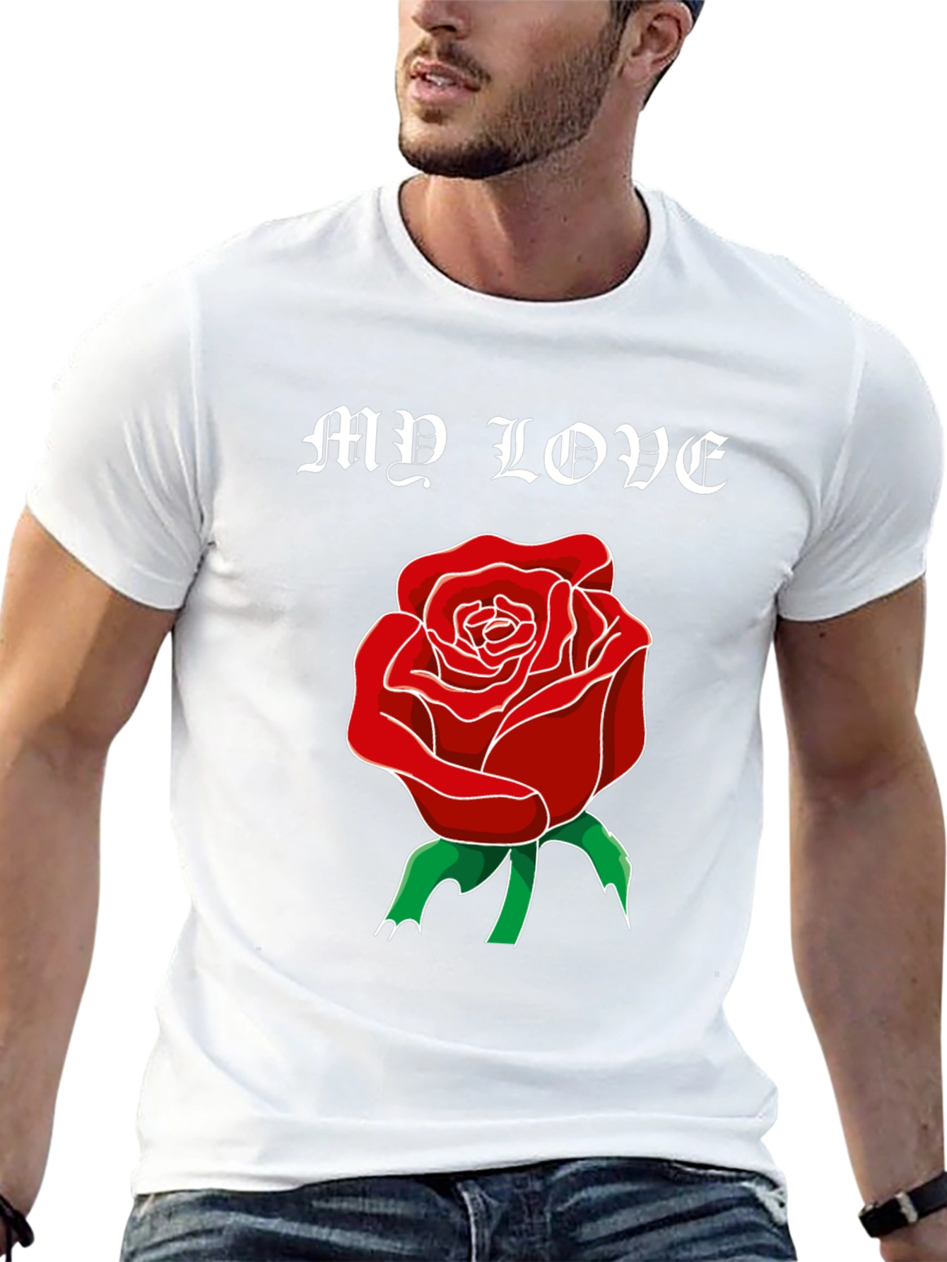 My Love Rose Graphic T-Shirt