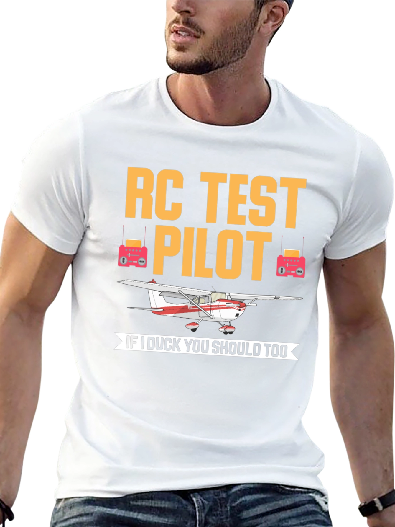 RC Test Pilot T-Shirt - Funny Aviation Apparel