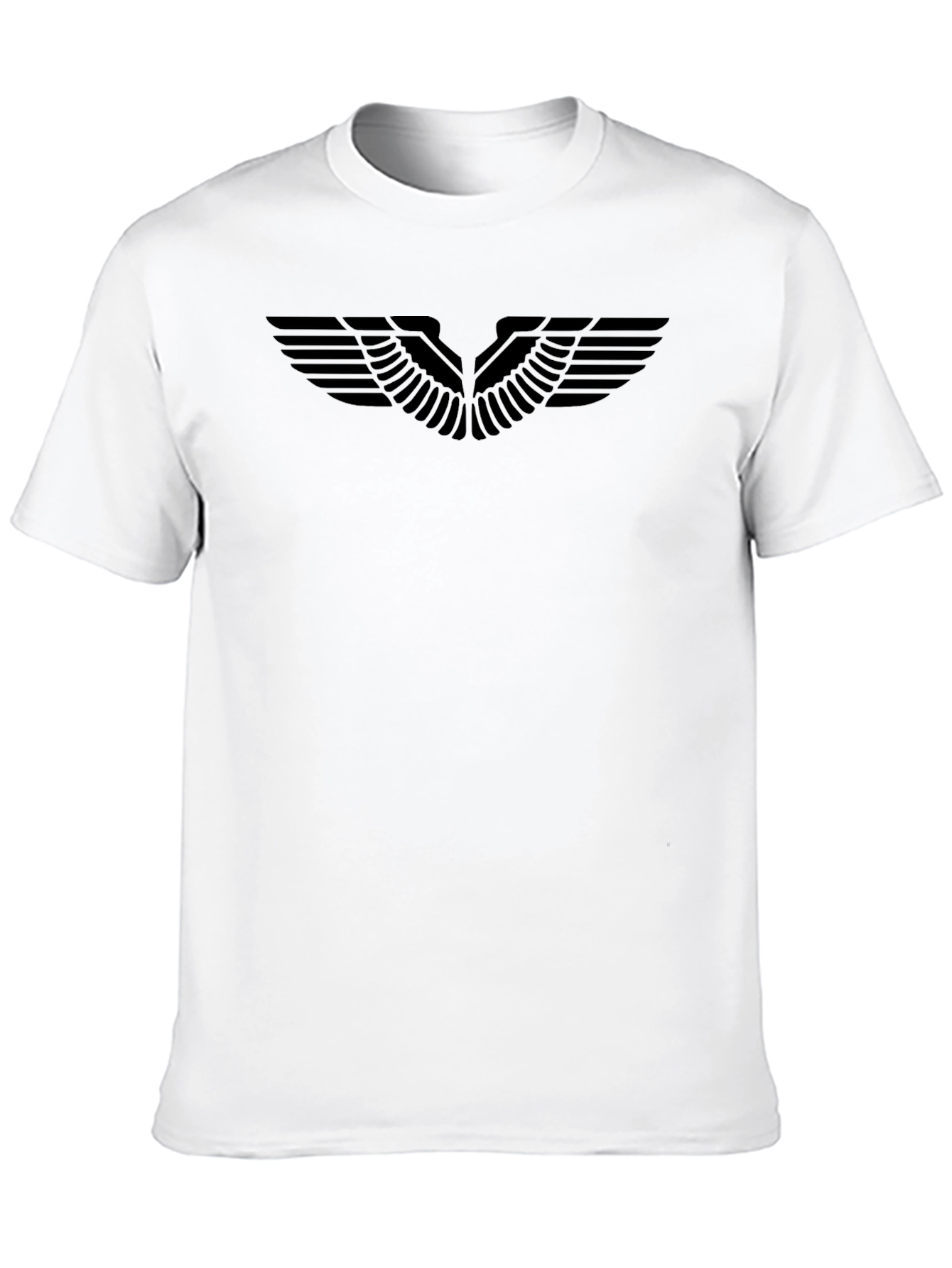 Black Wings Graphic T-Shirt - Modern Style