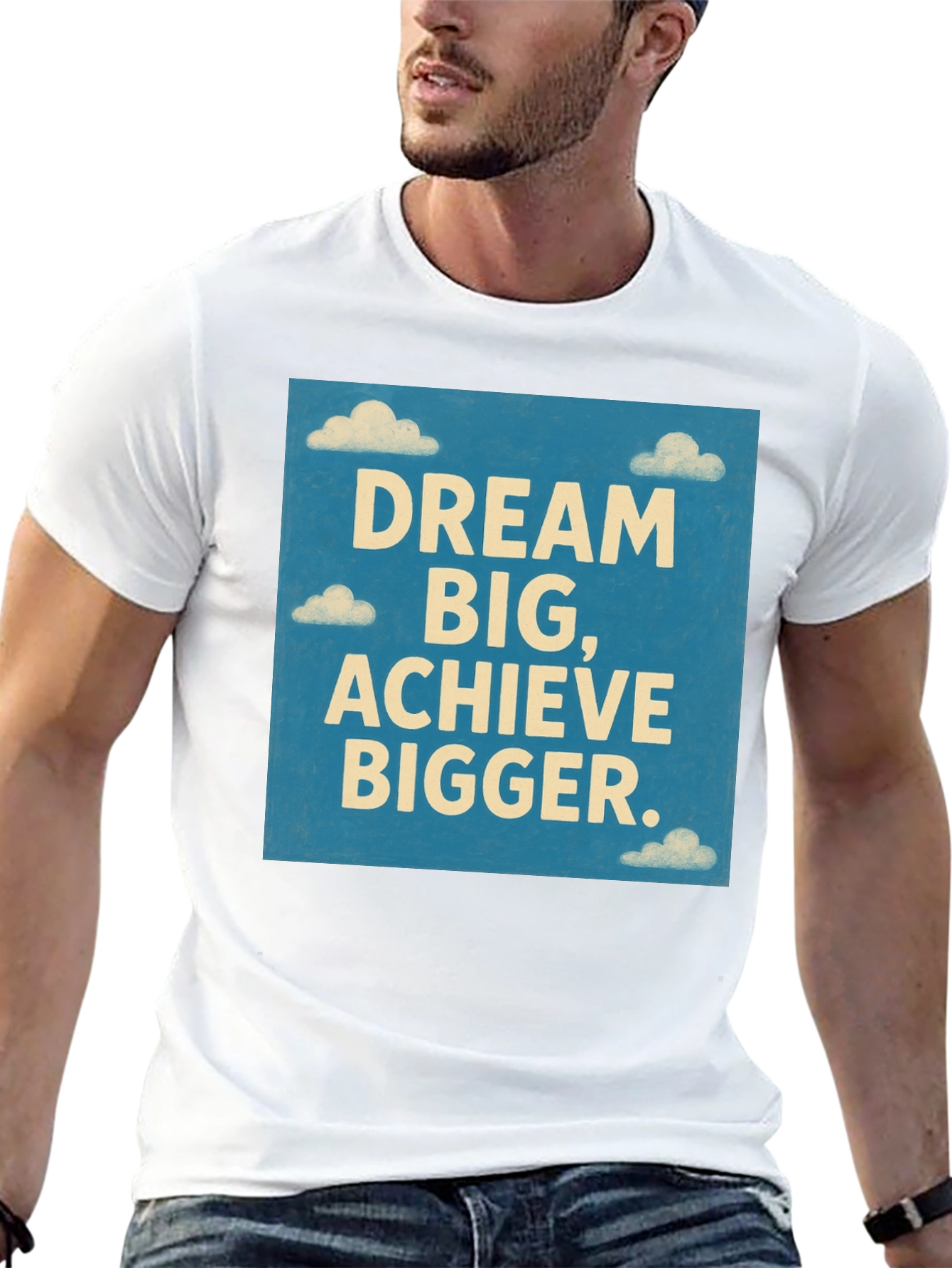 Dream Big Graphic Tee - Motivational T-Shirt