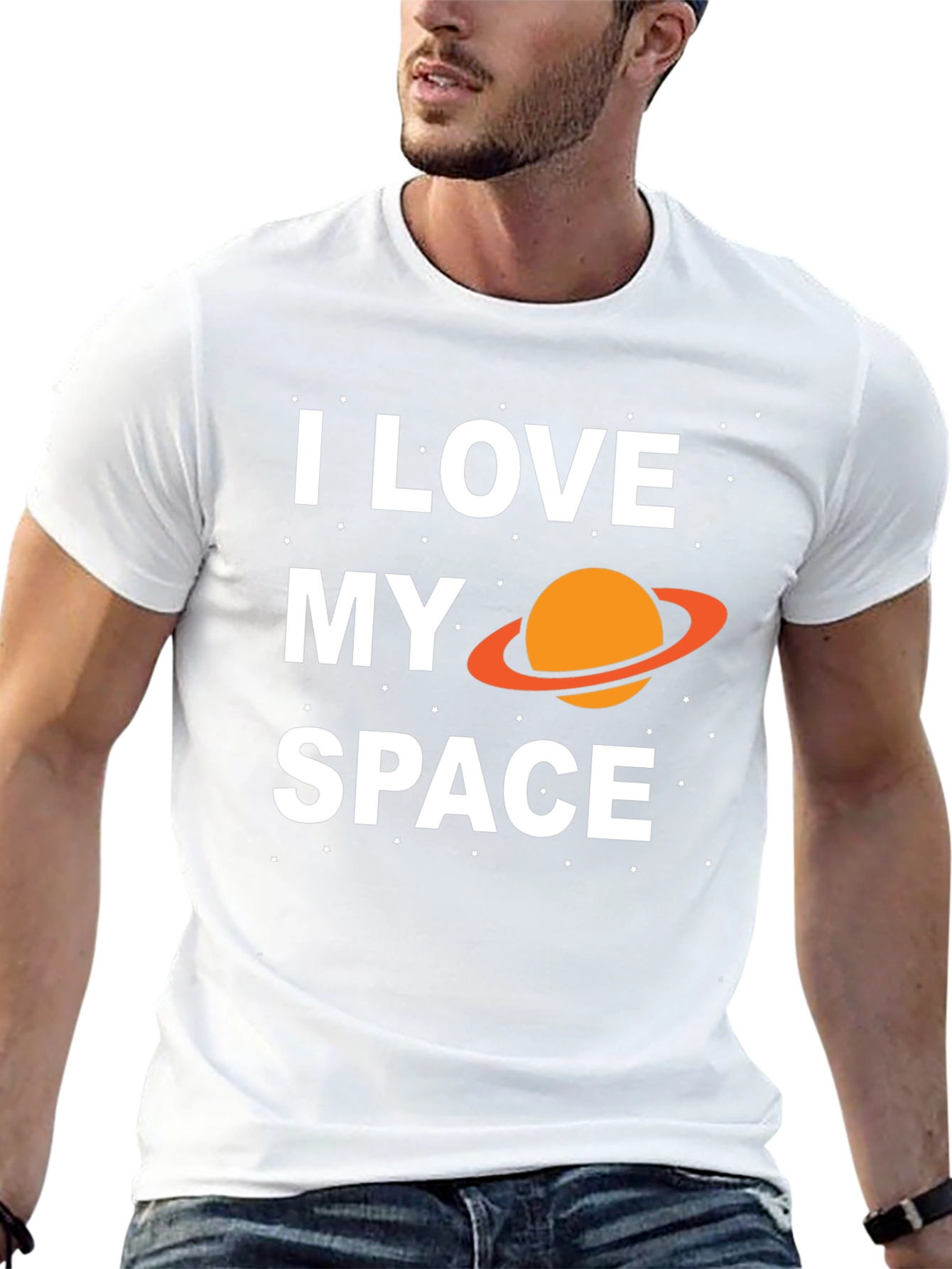 I Love My Space T-Shirt - Unique Planet Design