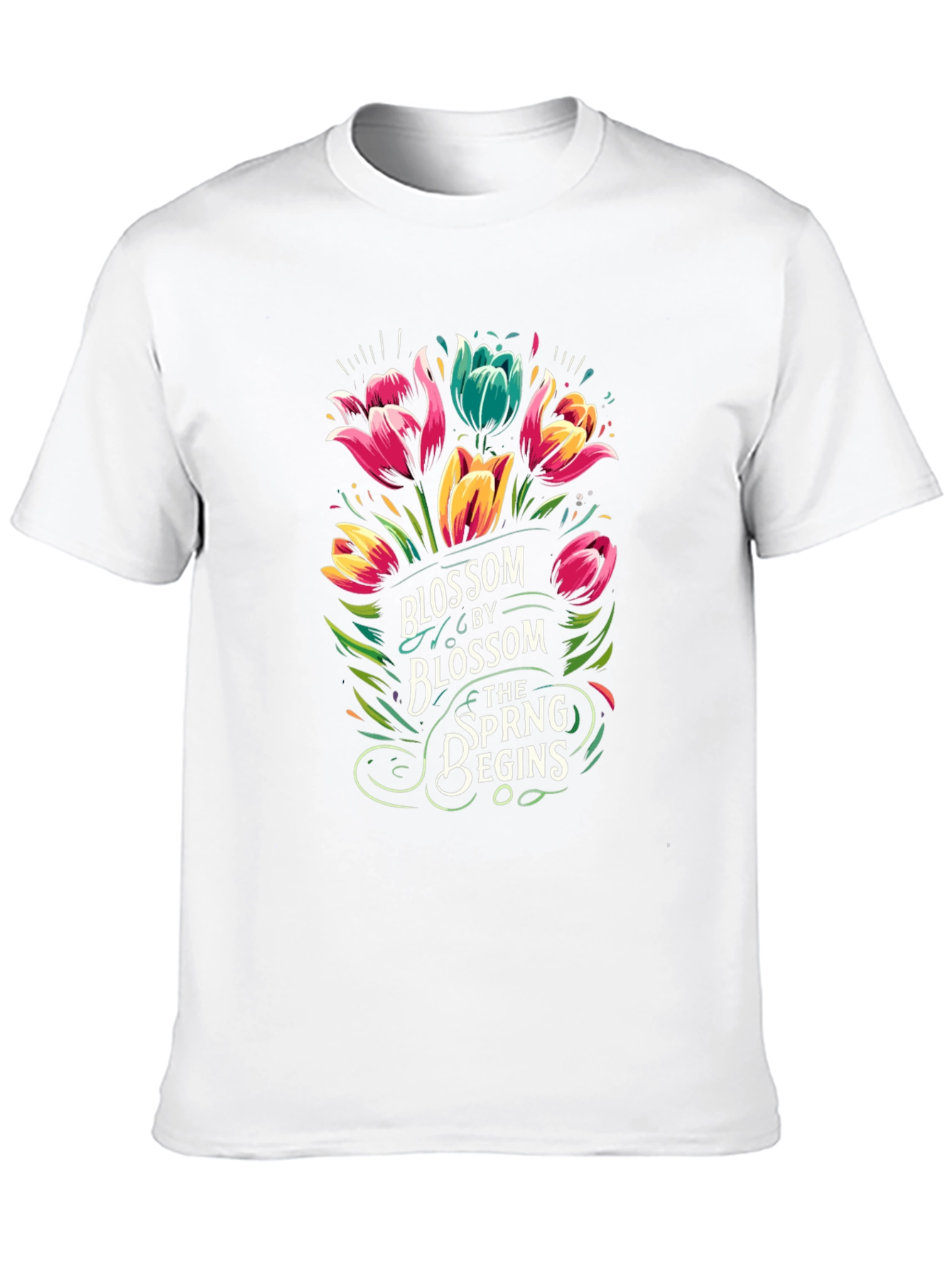 Floral Spring T-Shirt - Blossom by Blossom Design