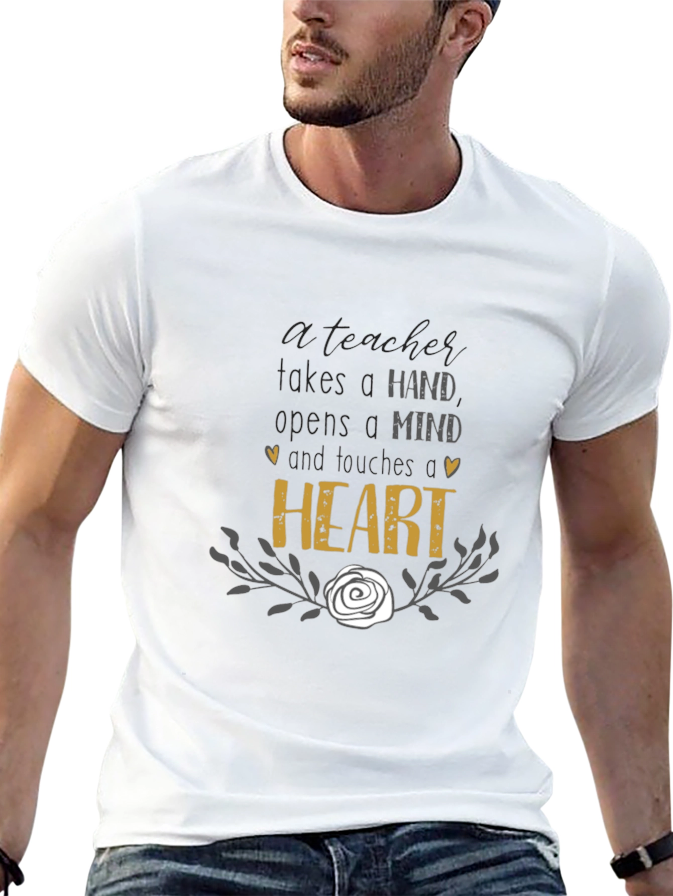 Teachers Heart T-Shirt