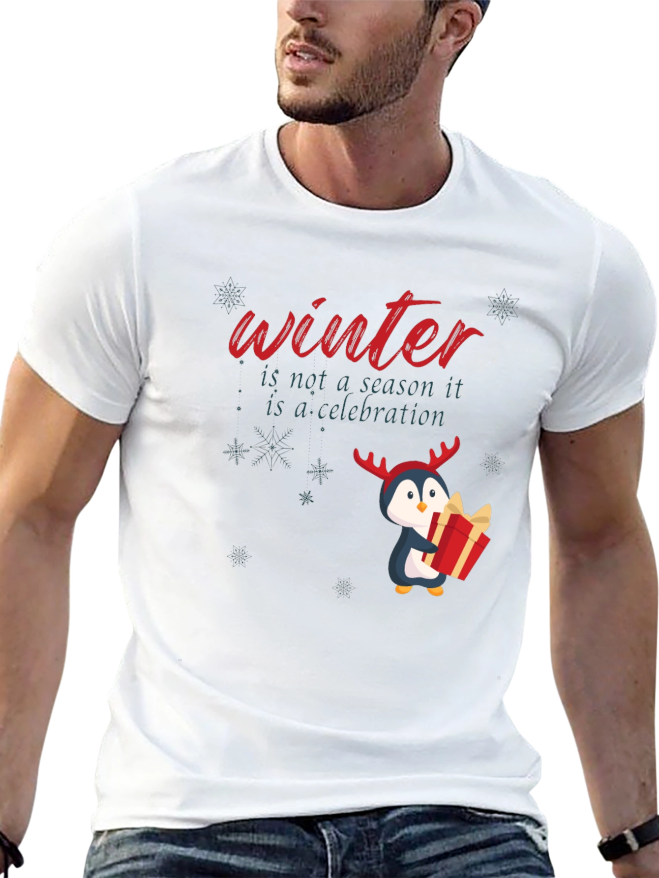 Winter Celebration Graphic T-Shirt