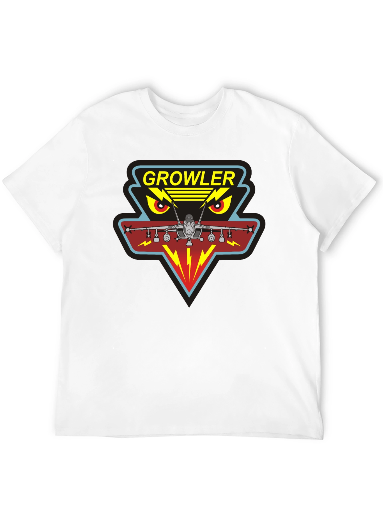 Growler Aircraft Graphic T-Shirt - Military Aviation Tee