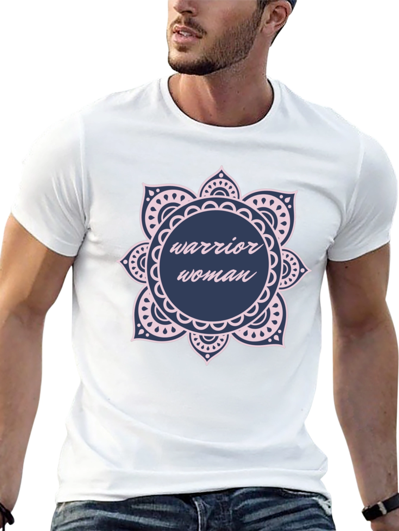 Warrior Woman Lotus Graphic Tee