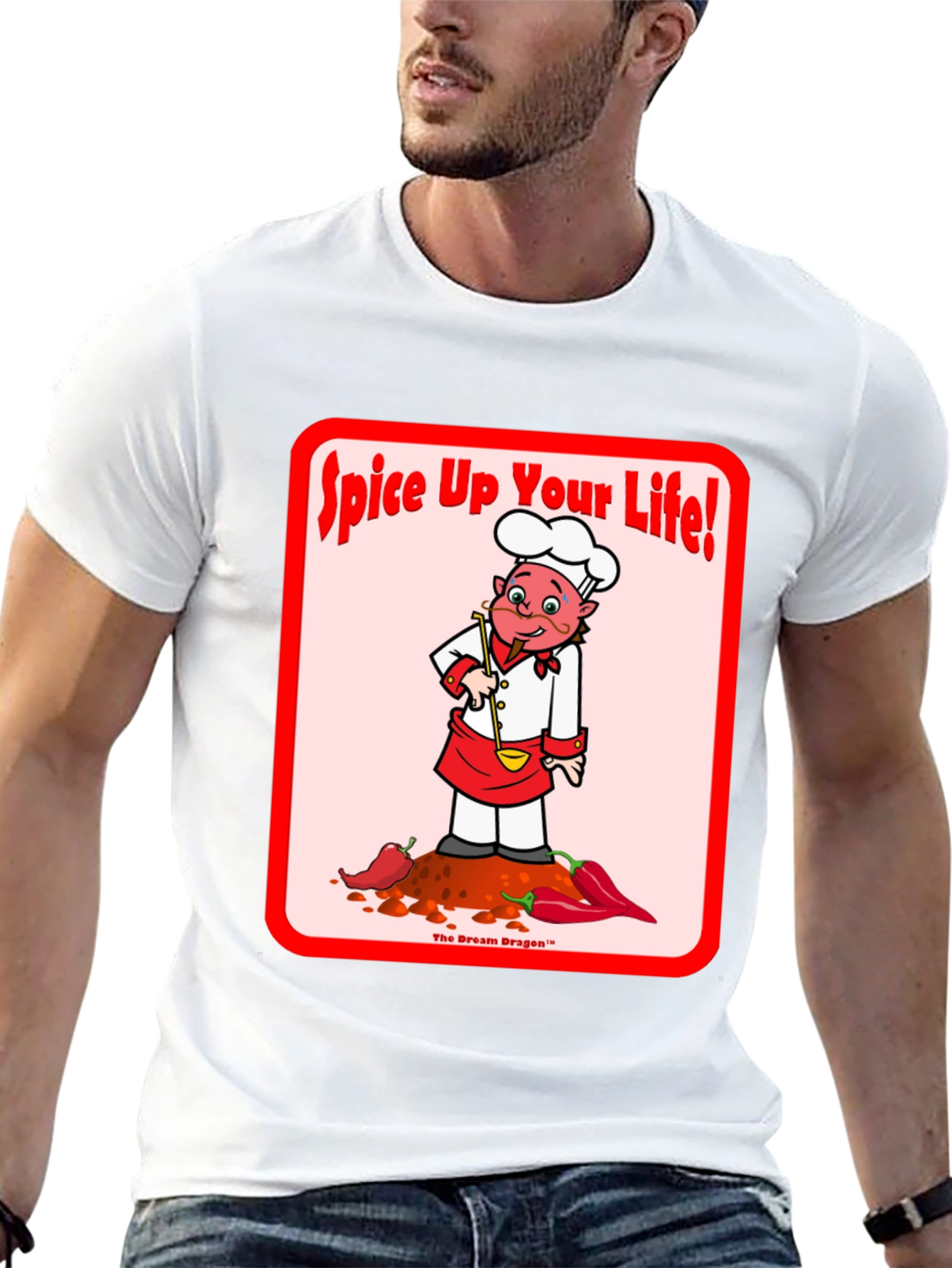 Spice Up Your Life T-Shirt Chef Cartoon Tee