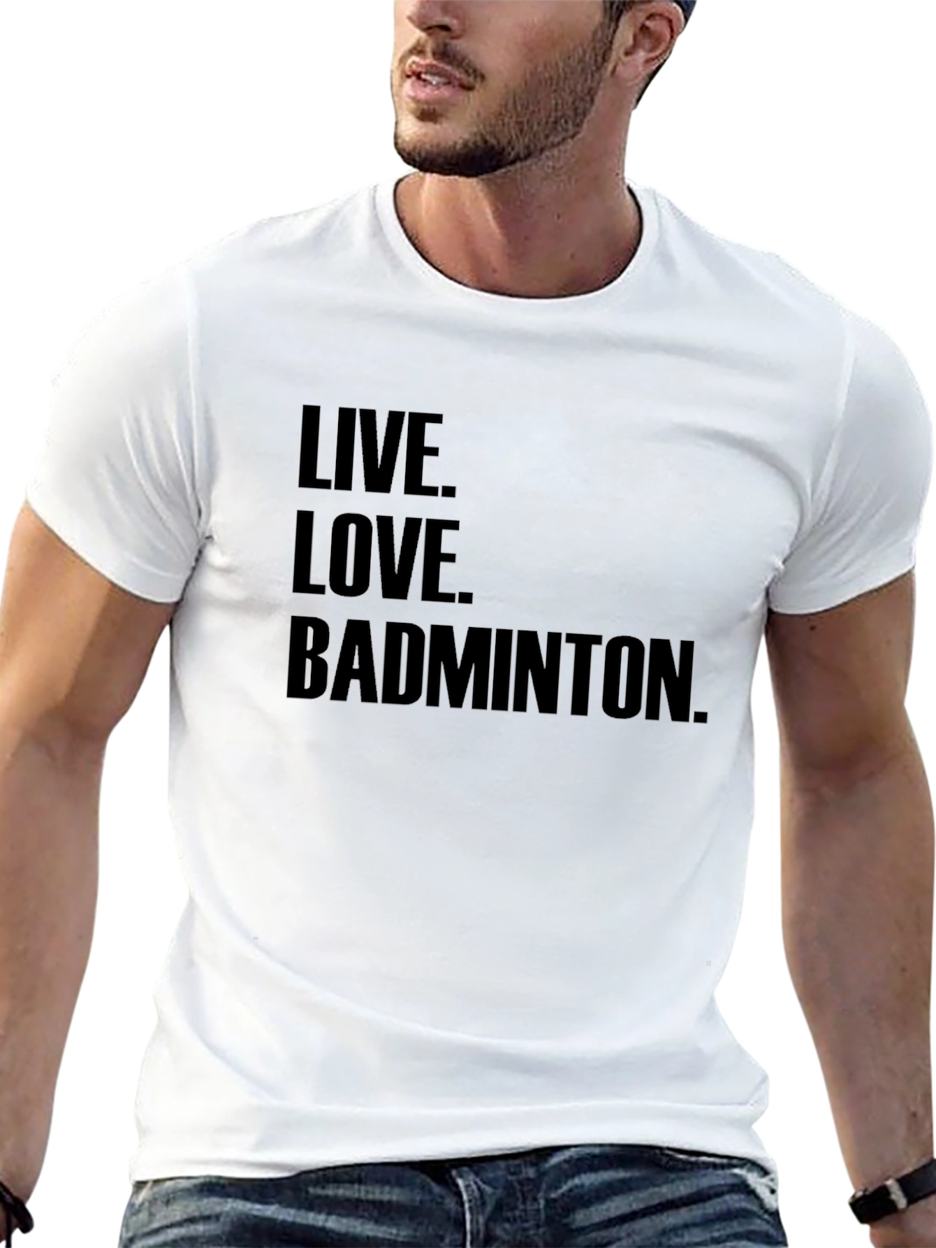 Live Love Badminton T-Shirt
