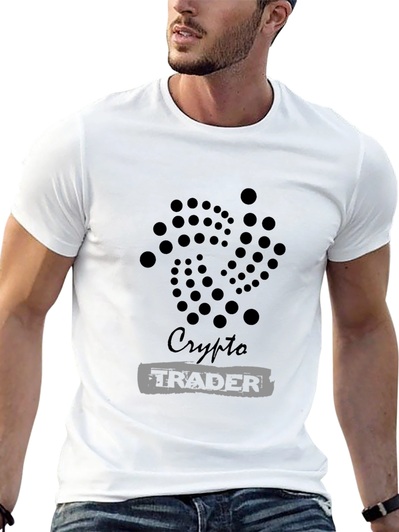 Crypto Trader T-Shirt - IOTA Inspired Design