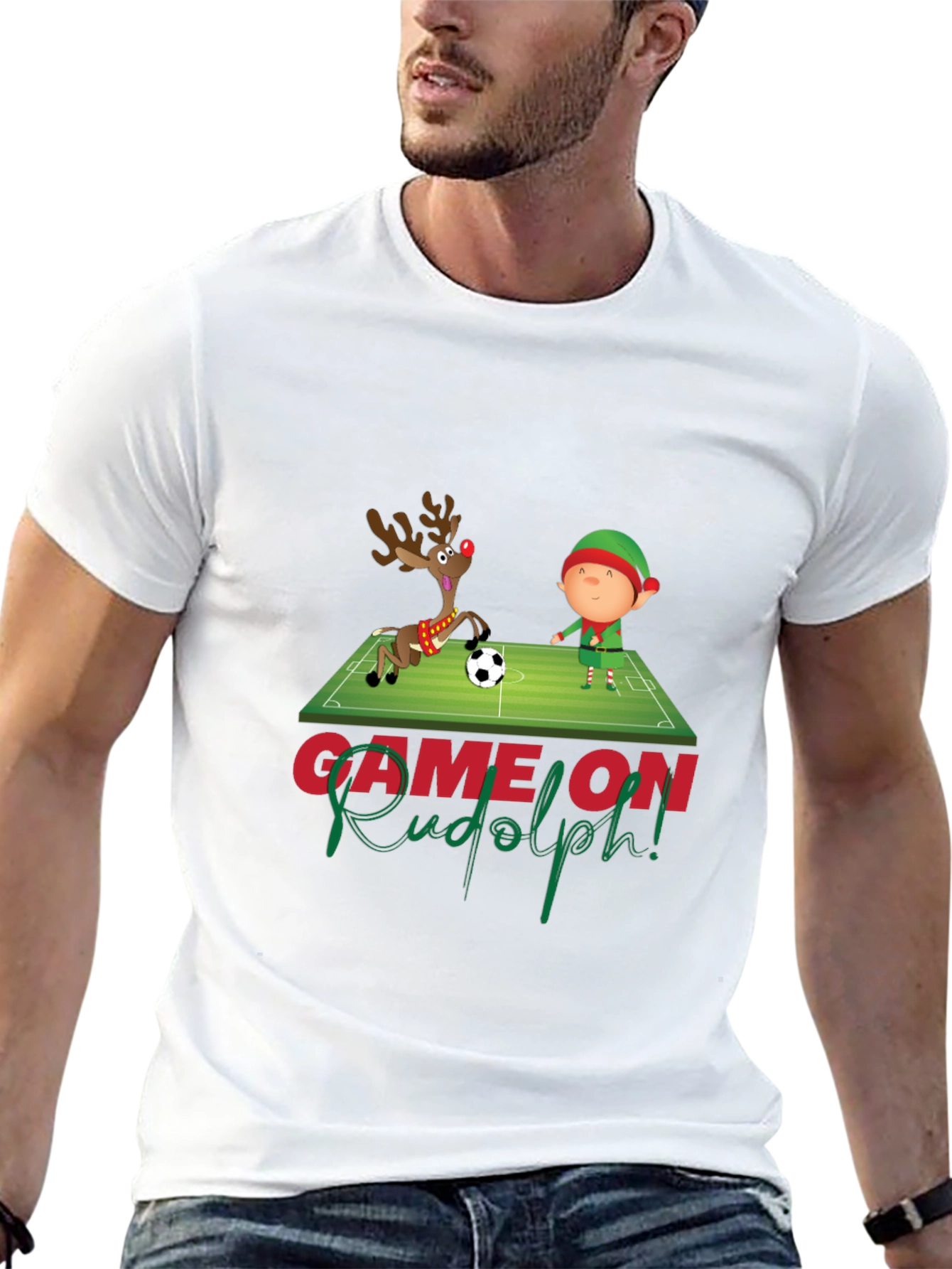 Game On Rudolf! Graphic Tee