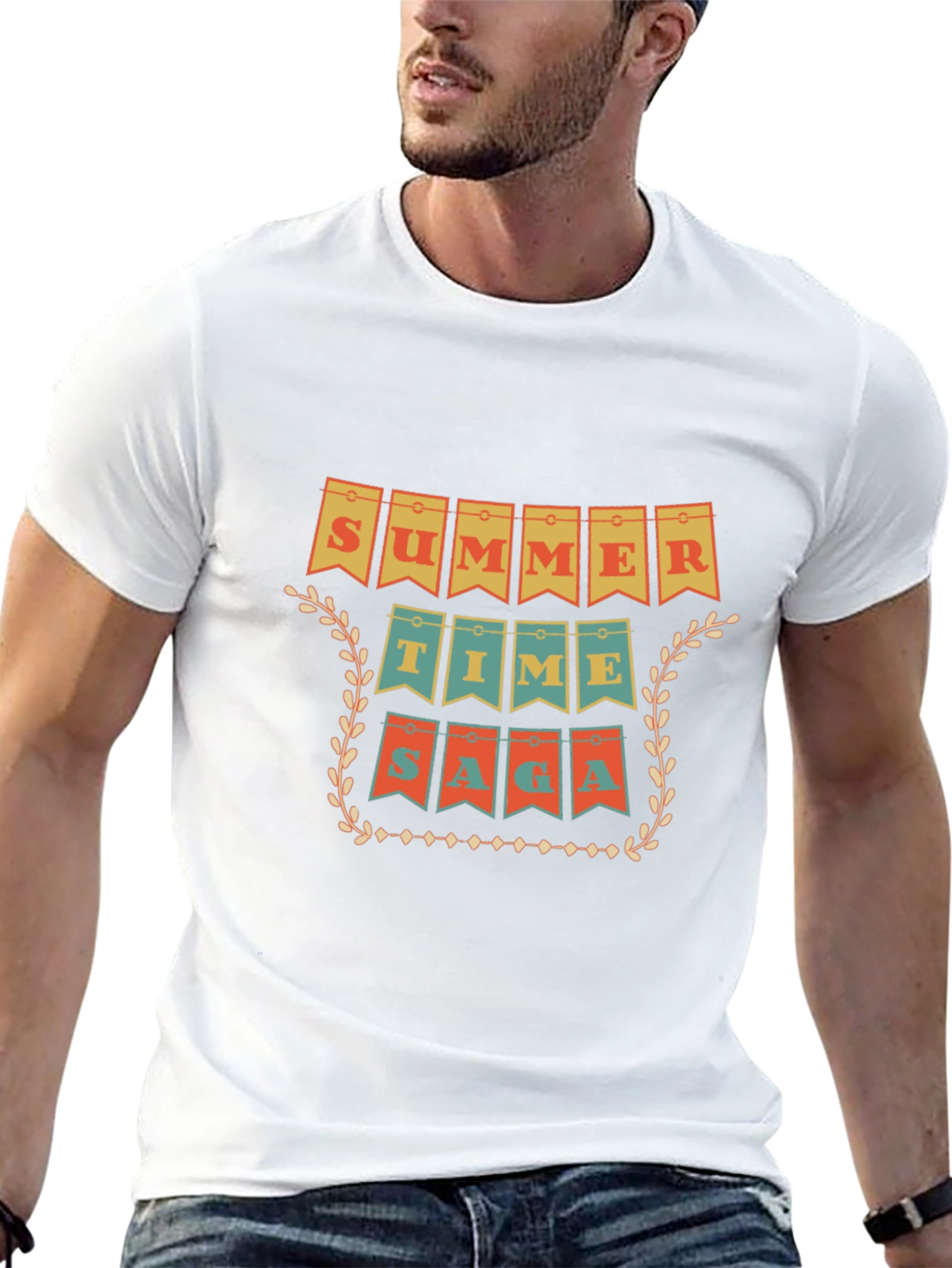 Summer Time Saga Black Graphic Tee