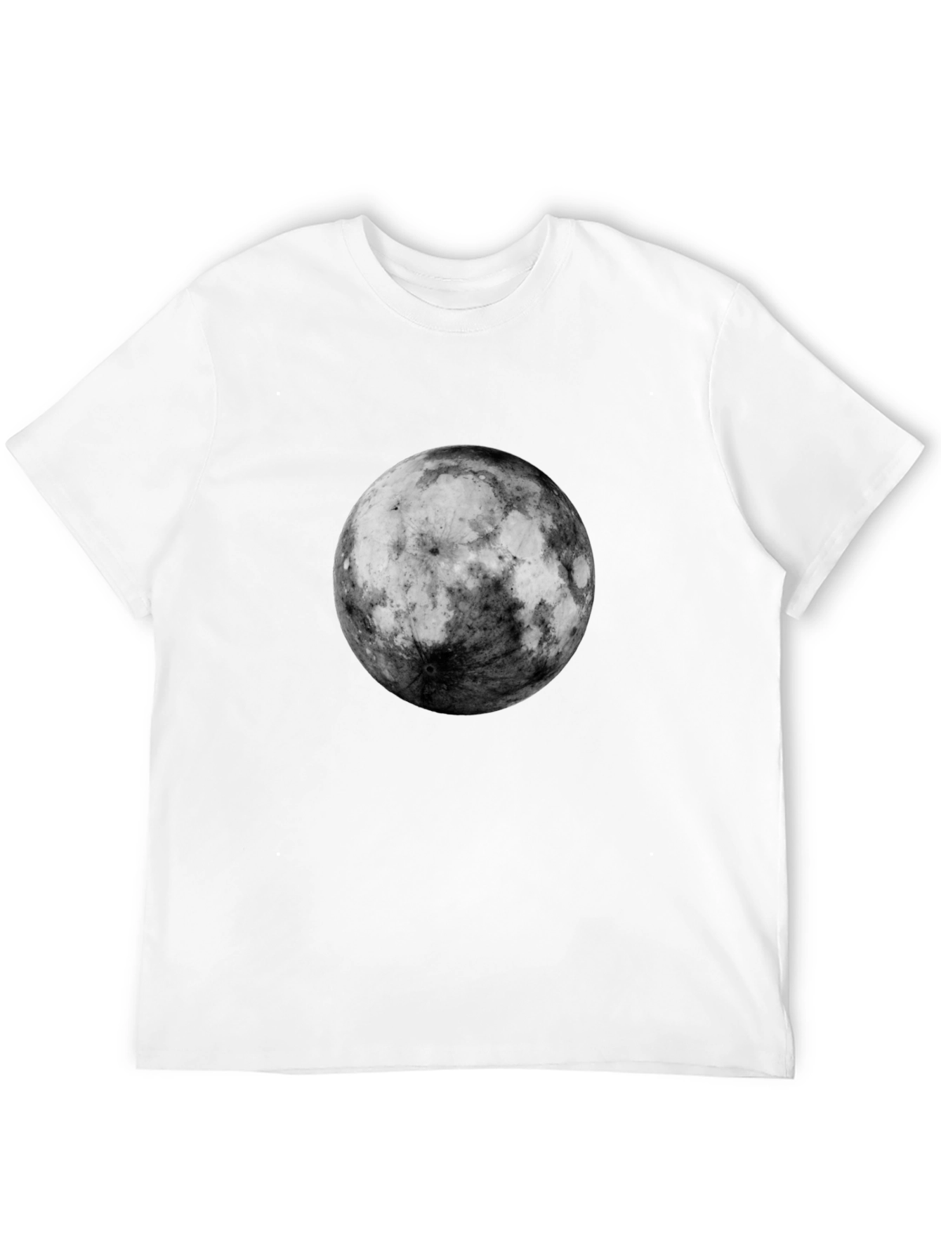 Mens Black Graphic Tee - Eclipse Design