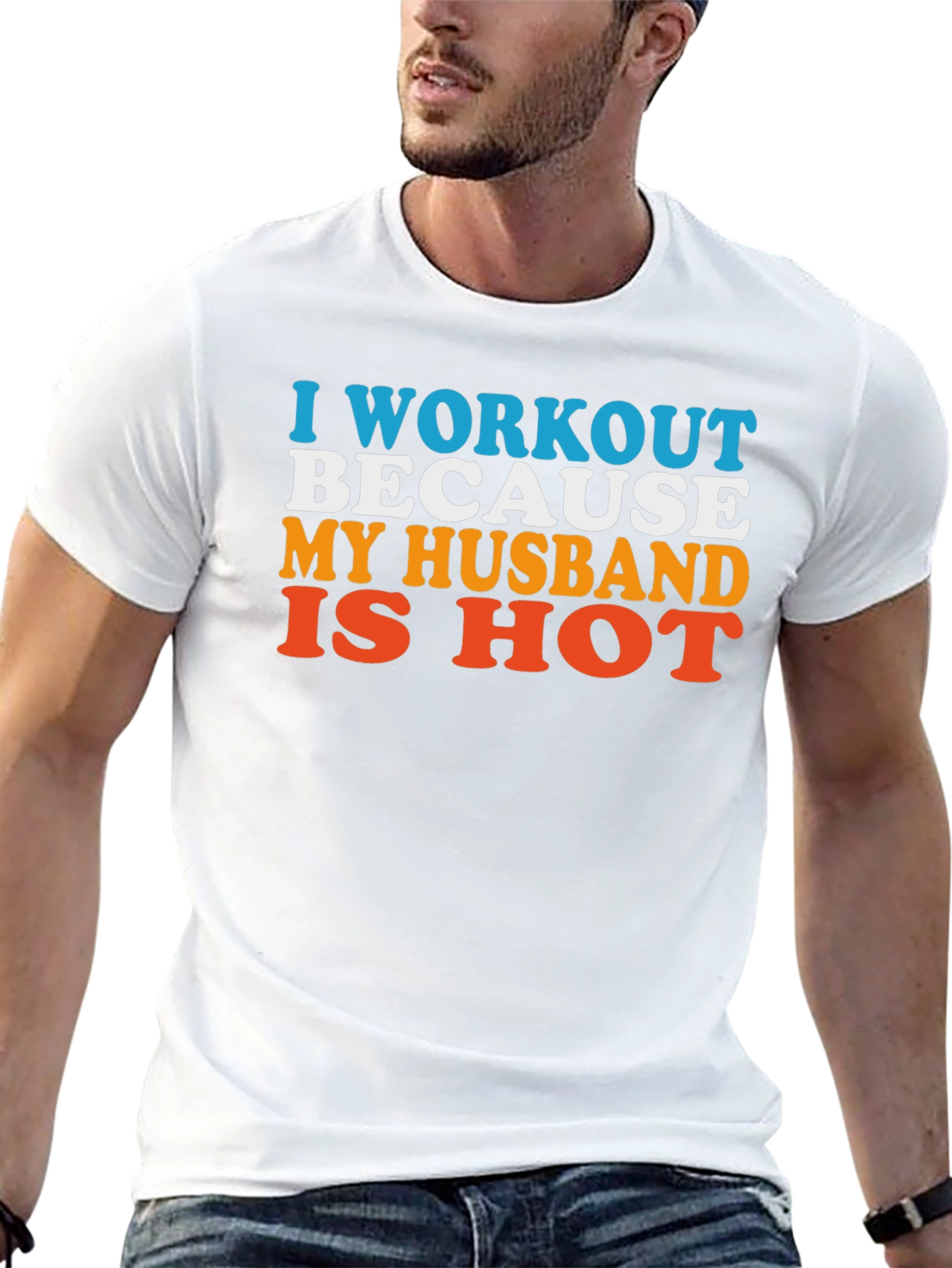 Funny Workout Husband T-Shirt