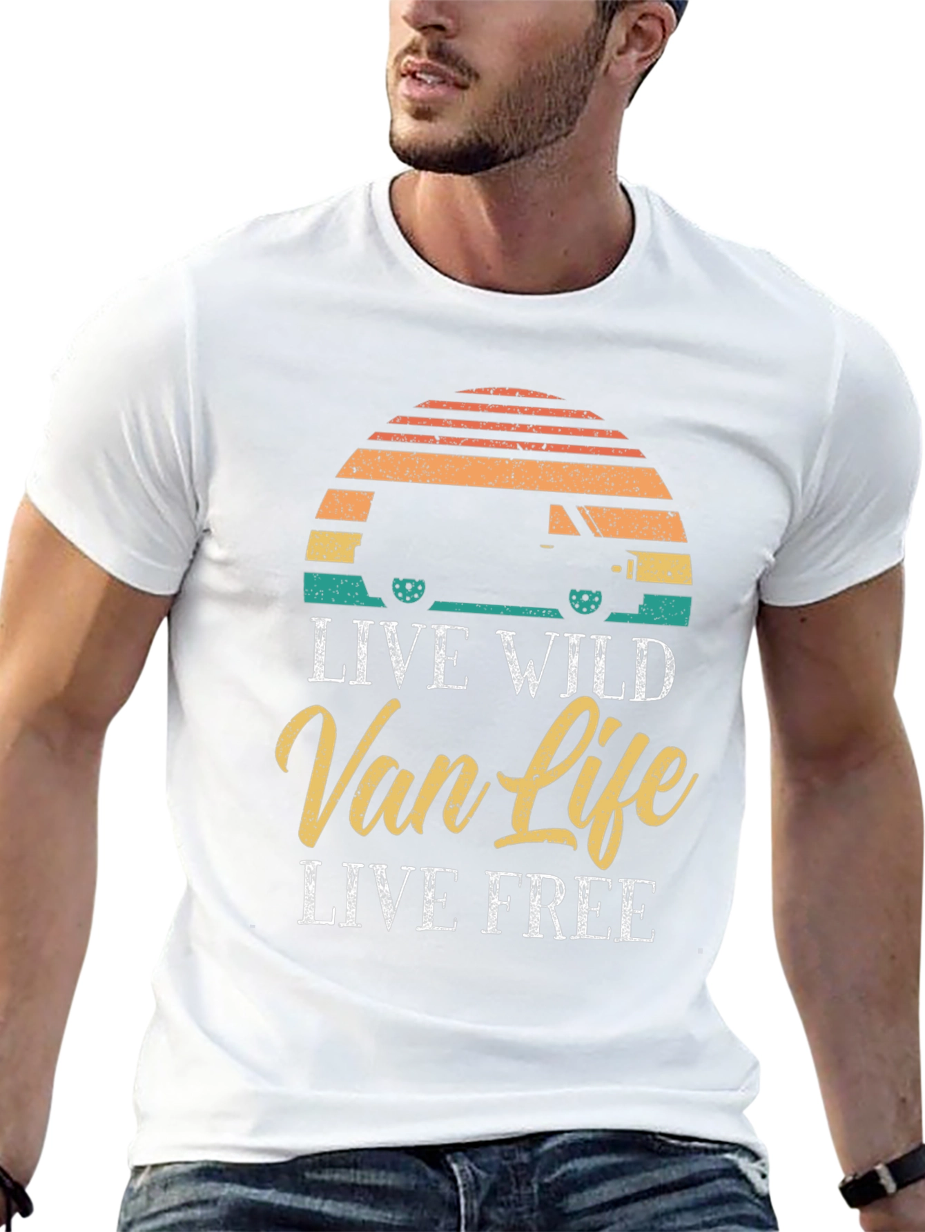 Live Wild Van Life T-Shirt