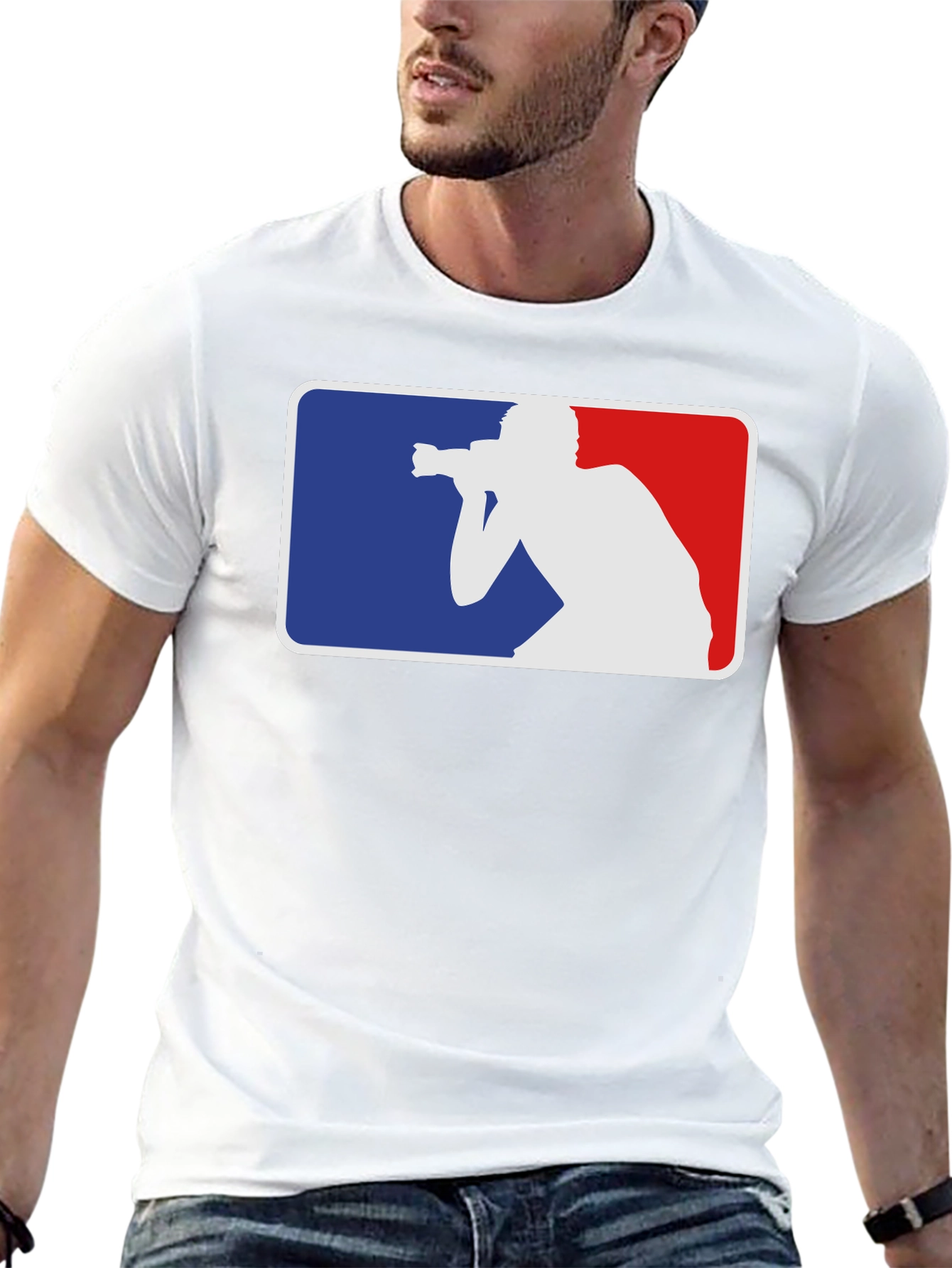 Photographer MLB Logo Style T-Shirt