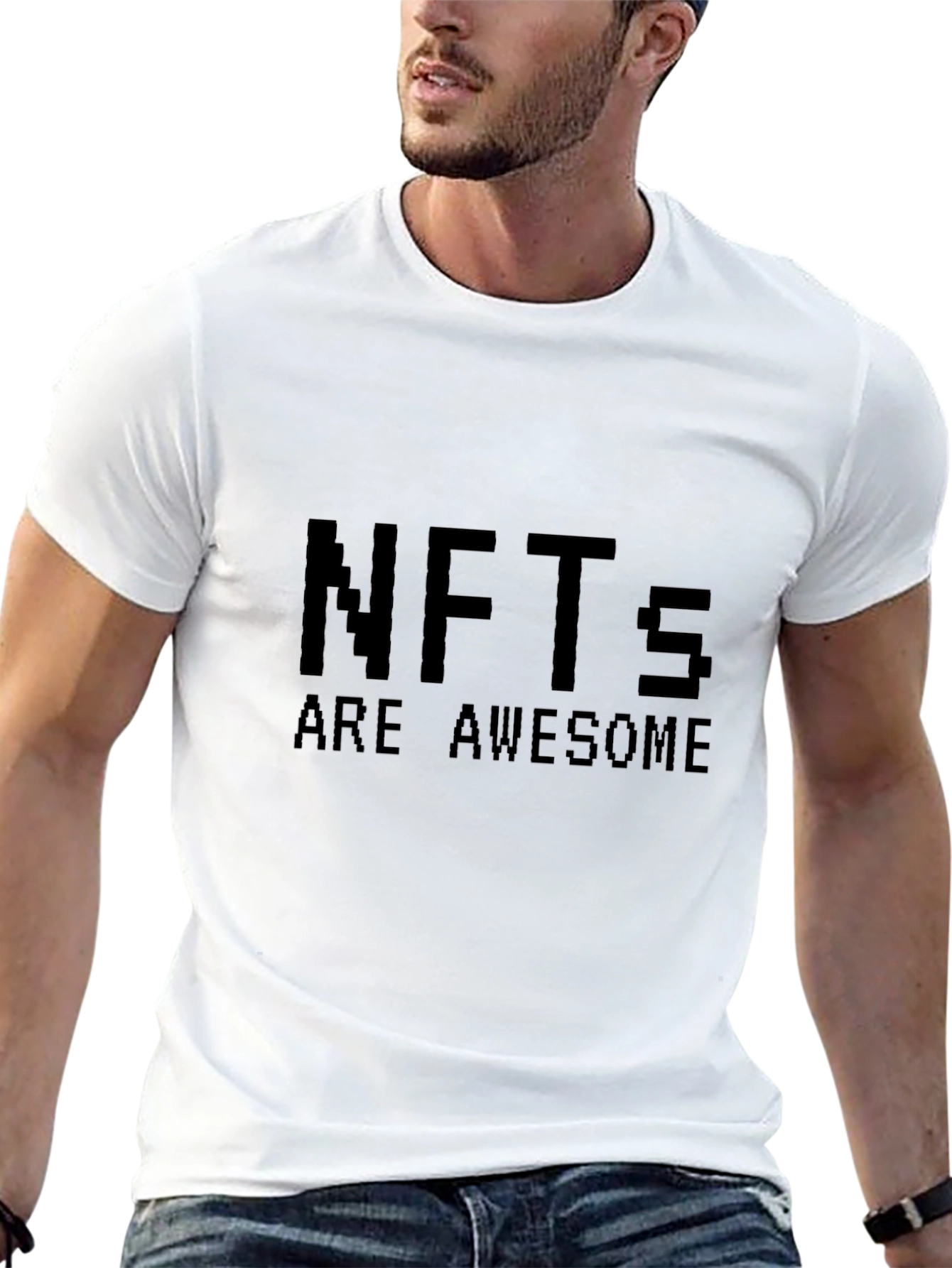 NFTs Are Awesome Black T-Shirt