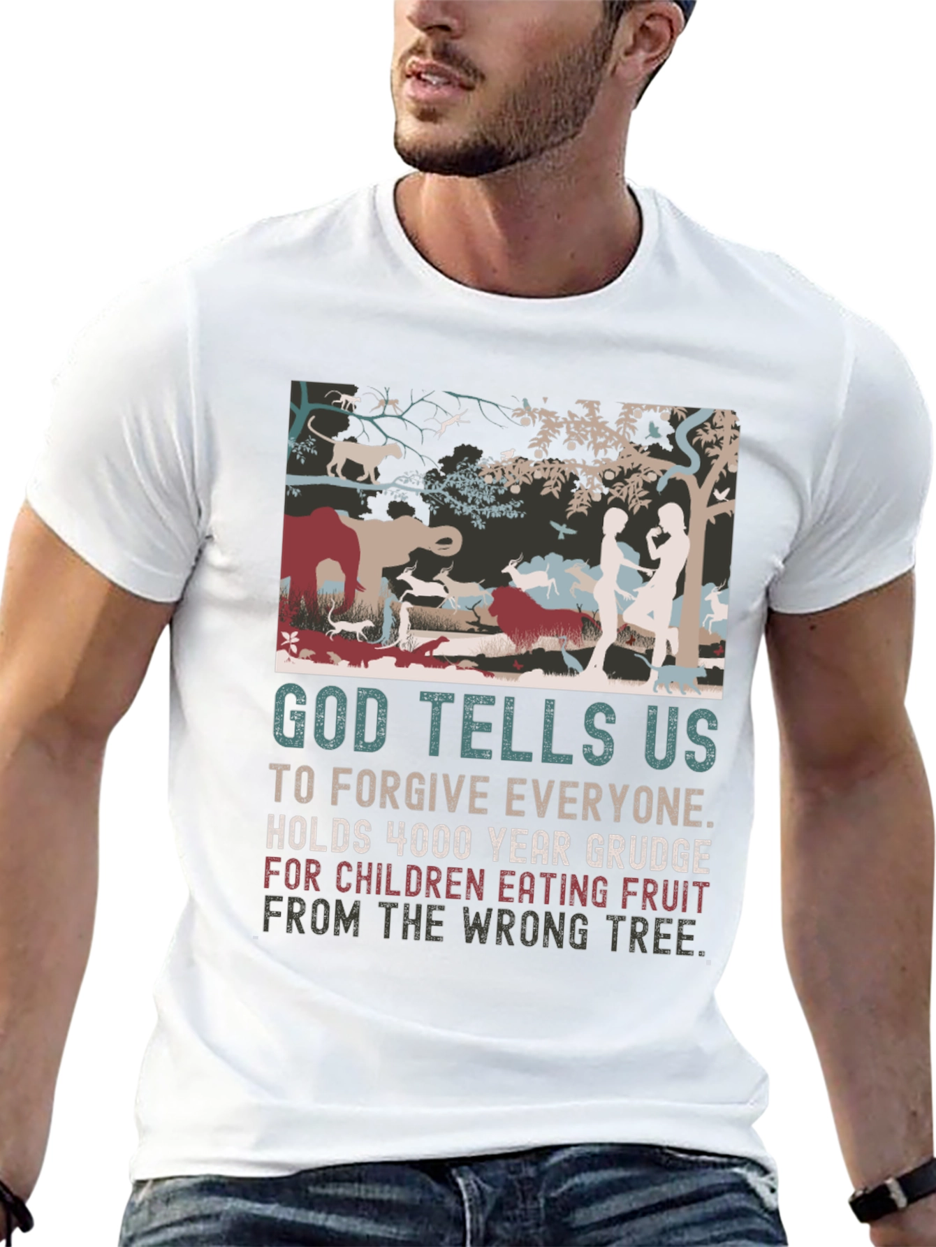 God Tells Us T-Shirt