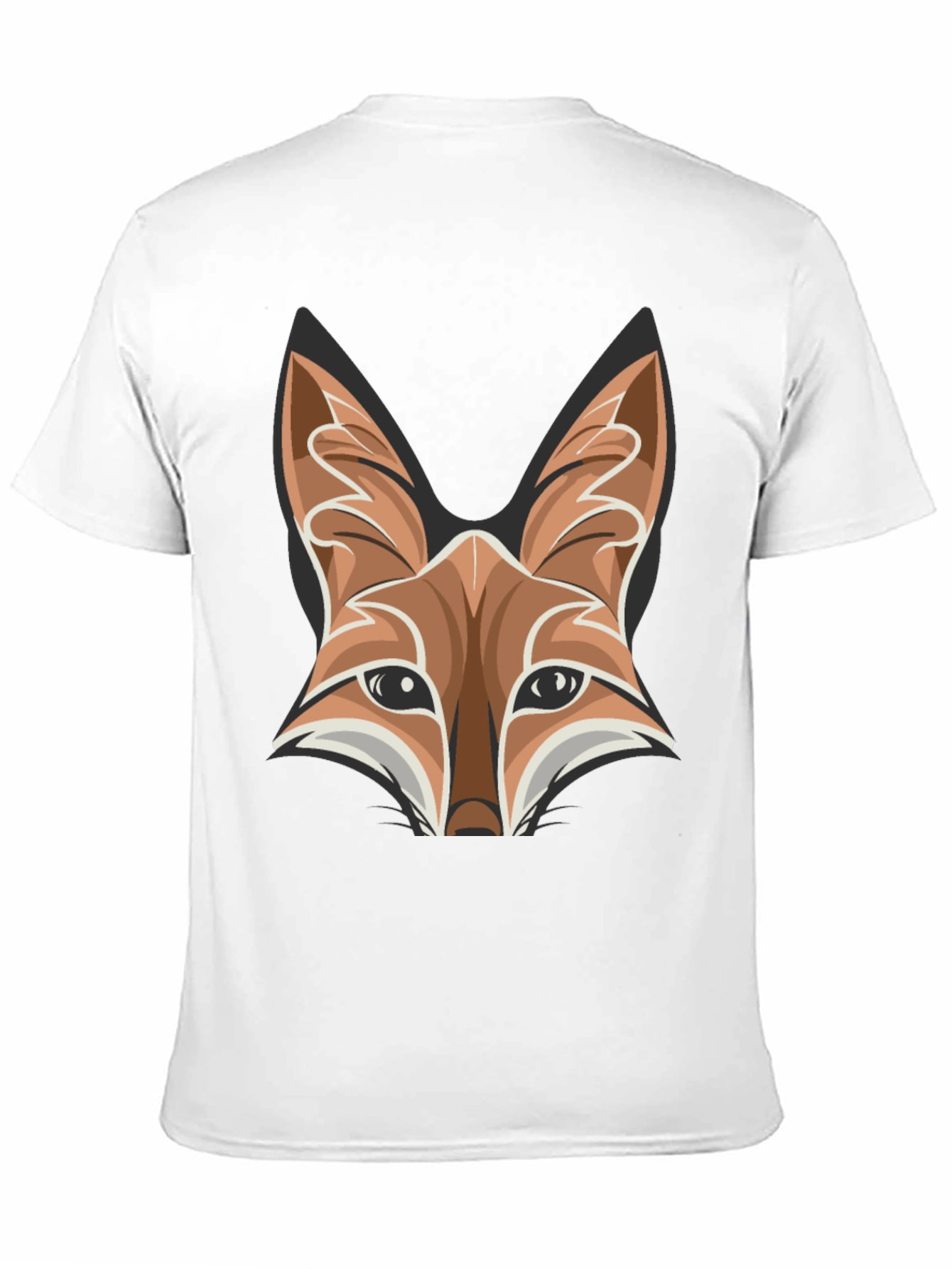 Fox Head Graphic Tee - Mens Black T-Shirt