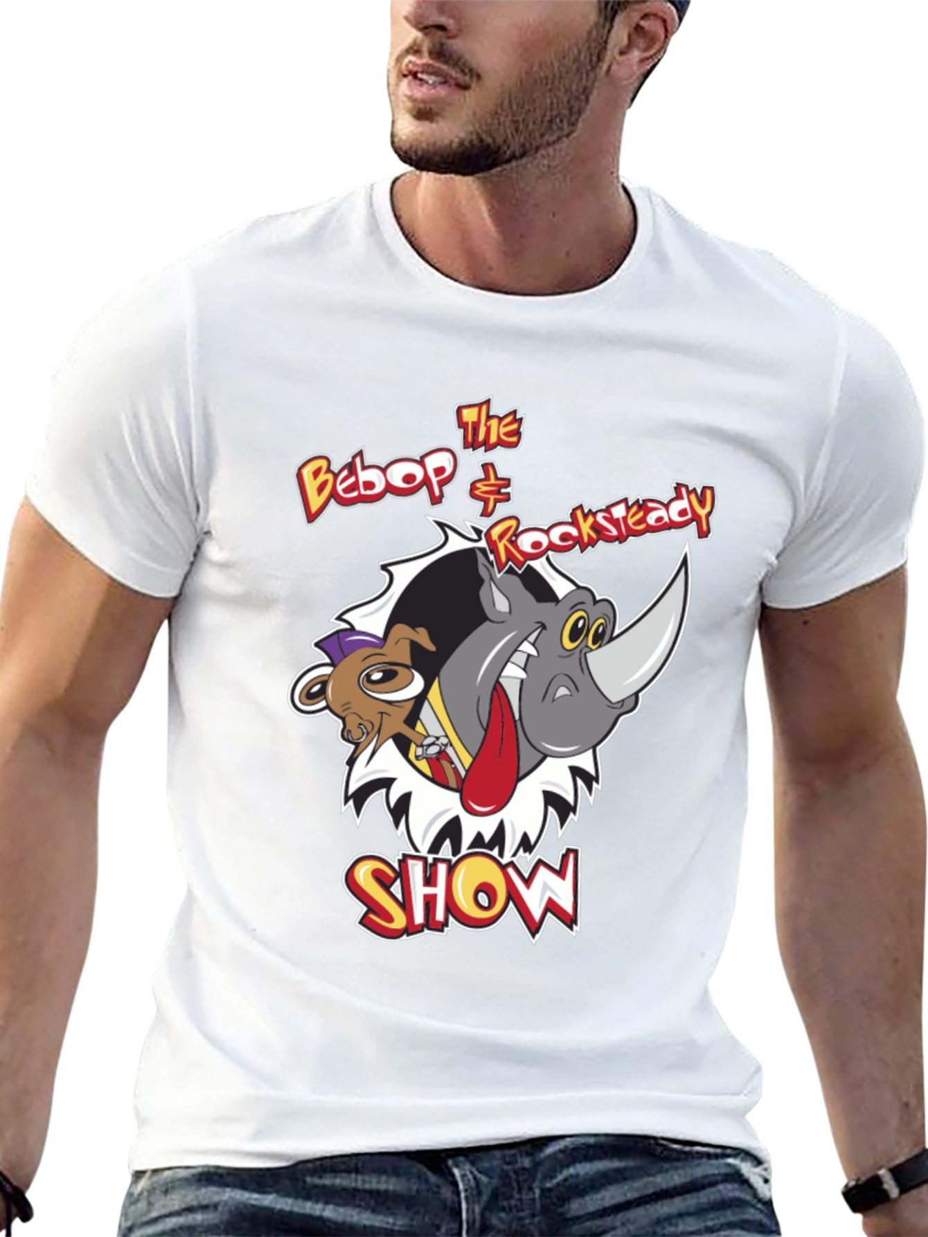 The Bebop & Rocksteady Show Black T-Shirt