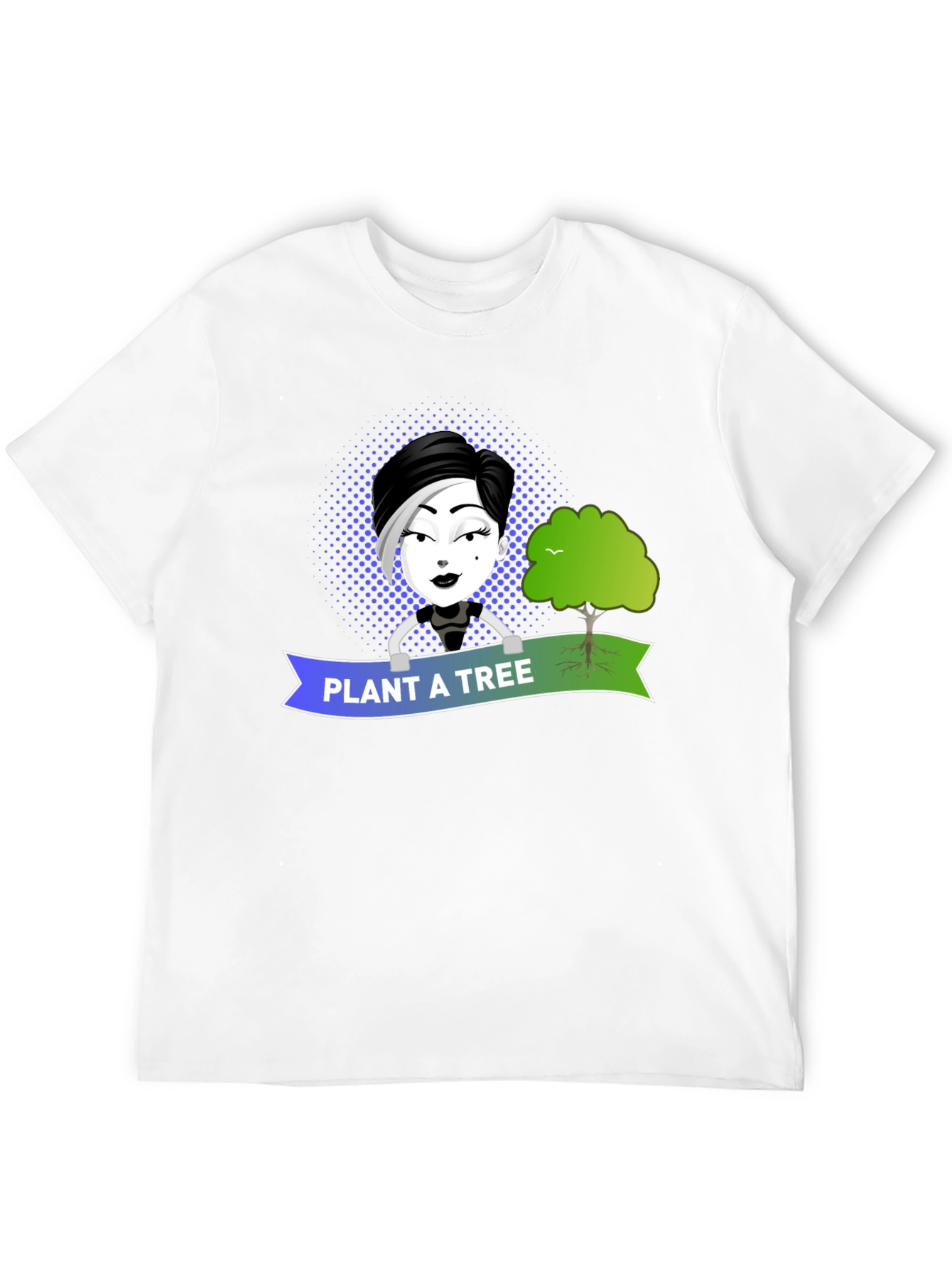 Plant a Tree Graphic Tee - Eco-Friendly Fashion