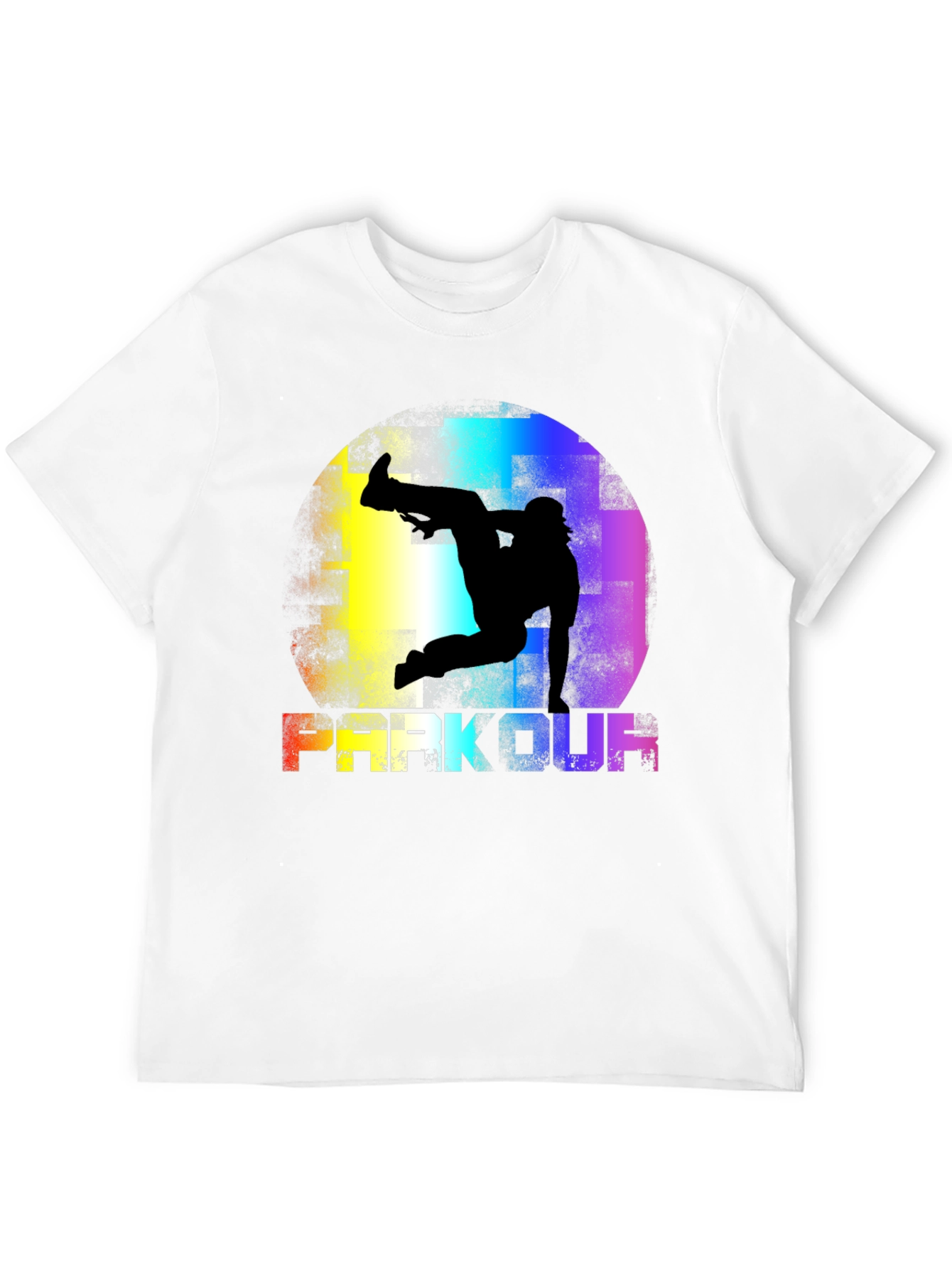 Parkour Graphic T-Shirt Black