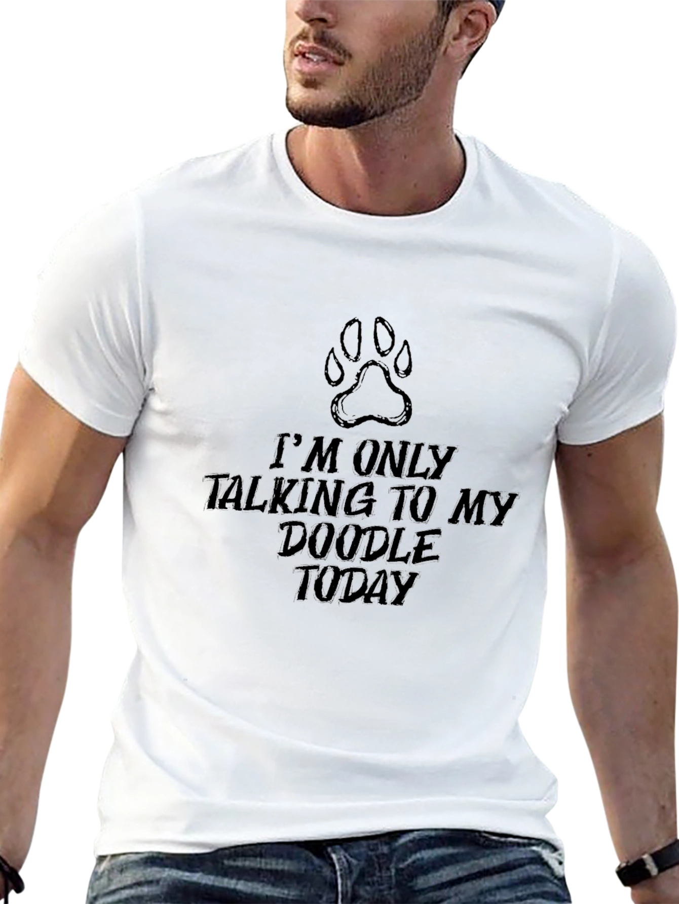 Doodle Lover Black T-Shirt