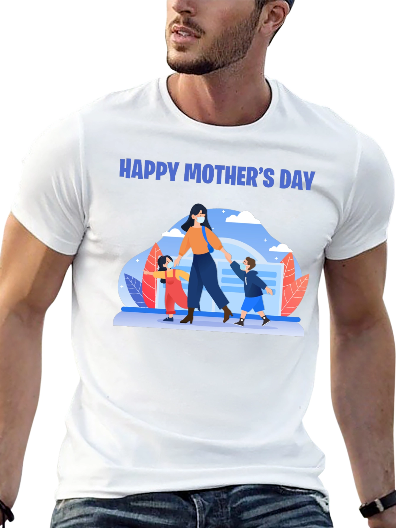 Happy Mothers Day T-Shirt - Family Love
