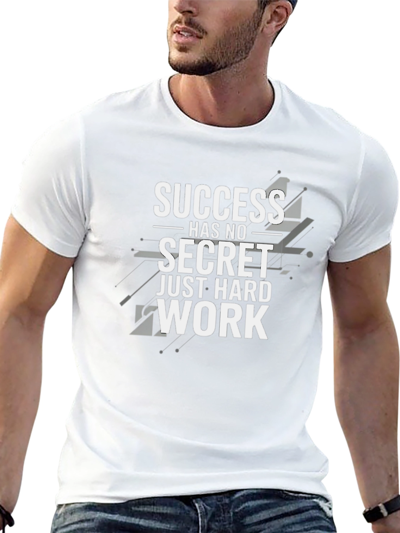 Success Hard Work Graphic T-Shirt