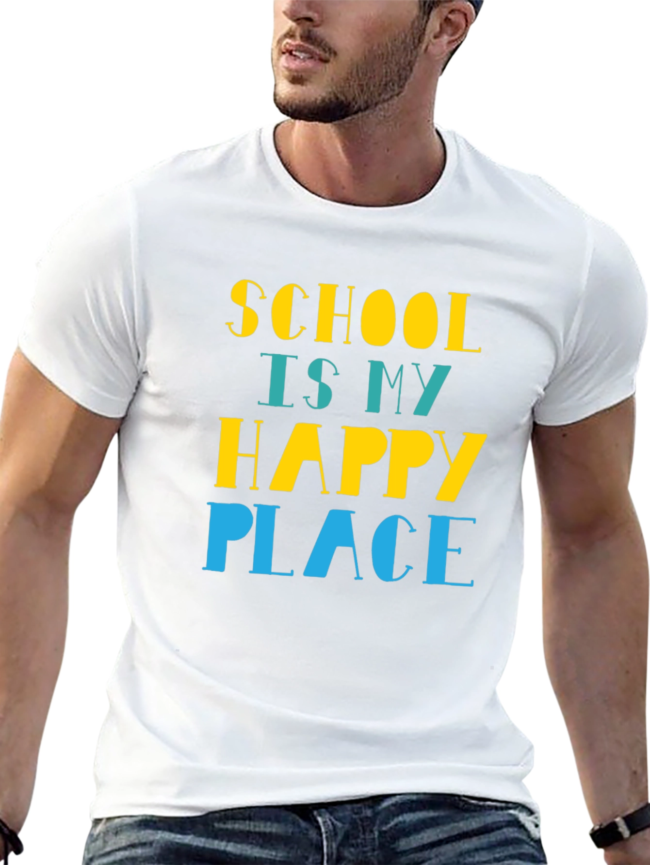 School Is My Happy Place T-Shirt