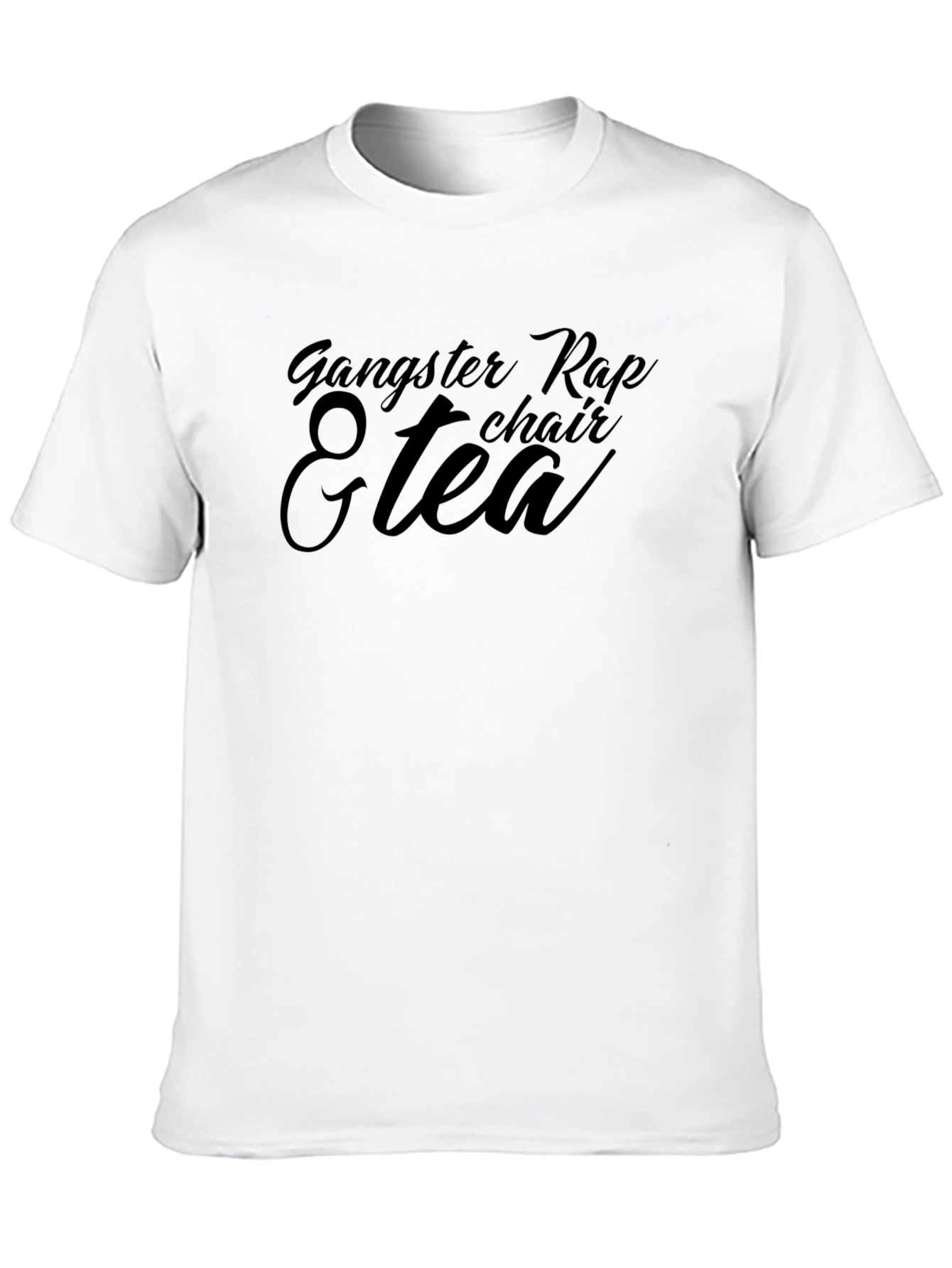 Gangster Rap Chair & Tea T-Shirt