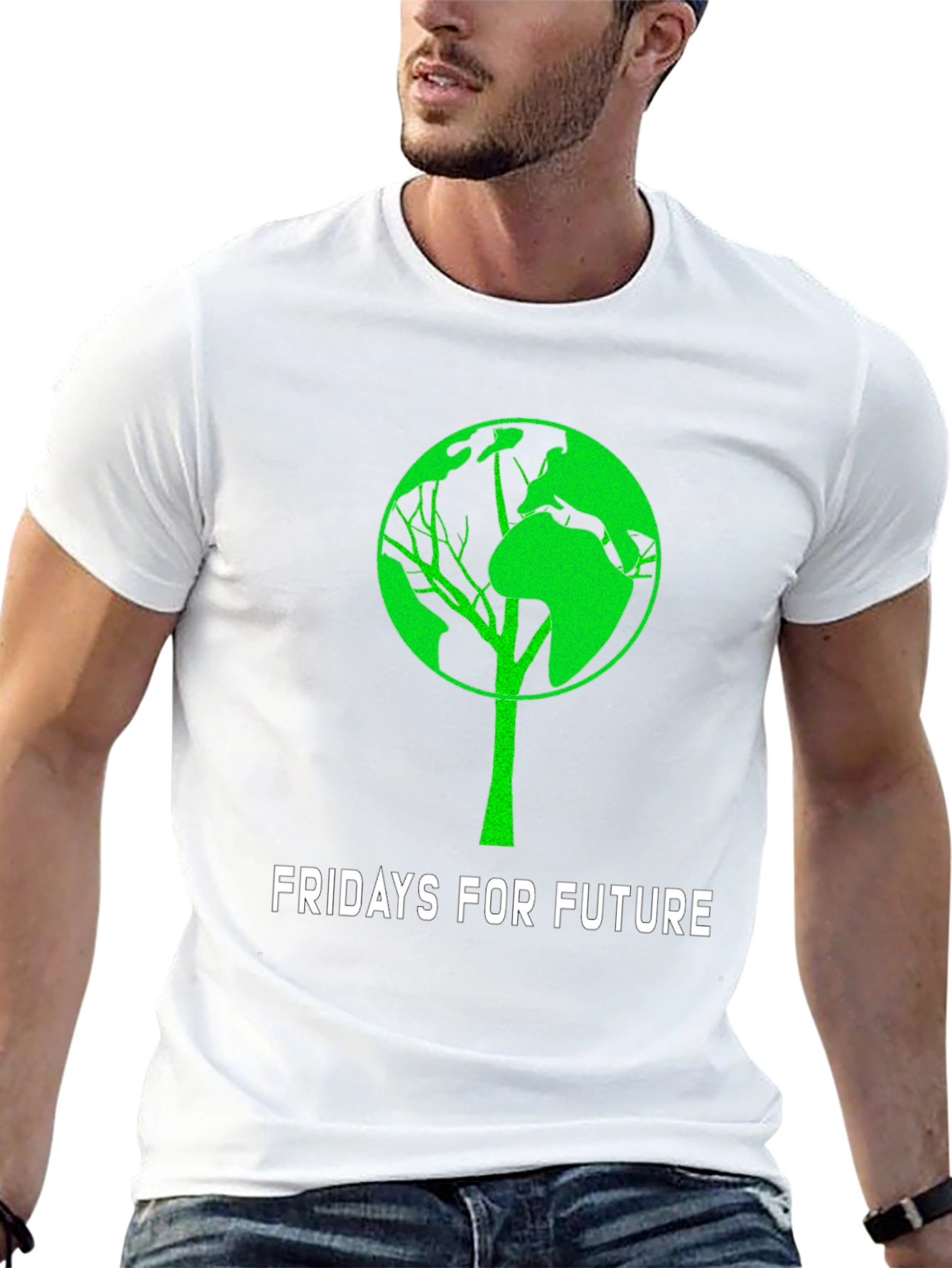 Fridays For Future Earth Tree Graphic Tee