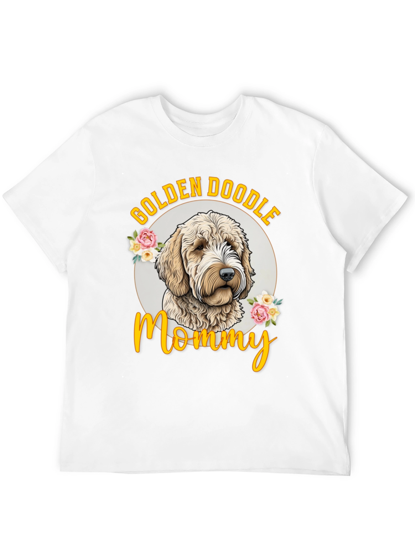Golden Doodle Mommy Graphic T-Shirt