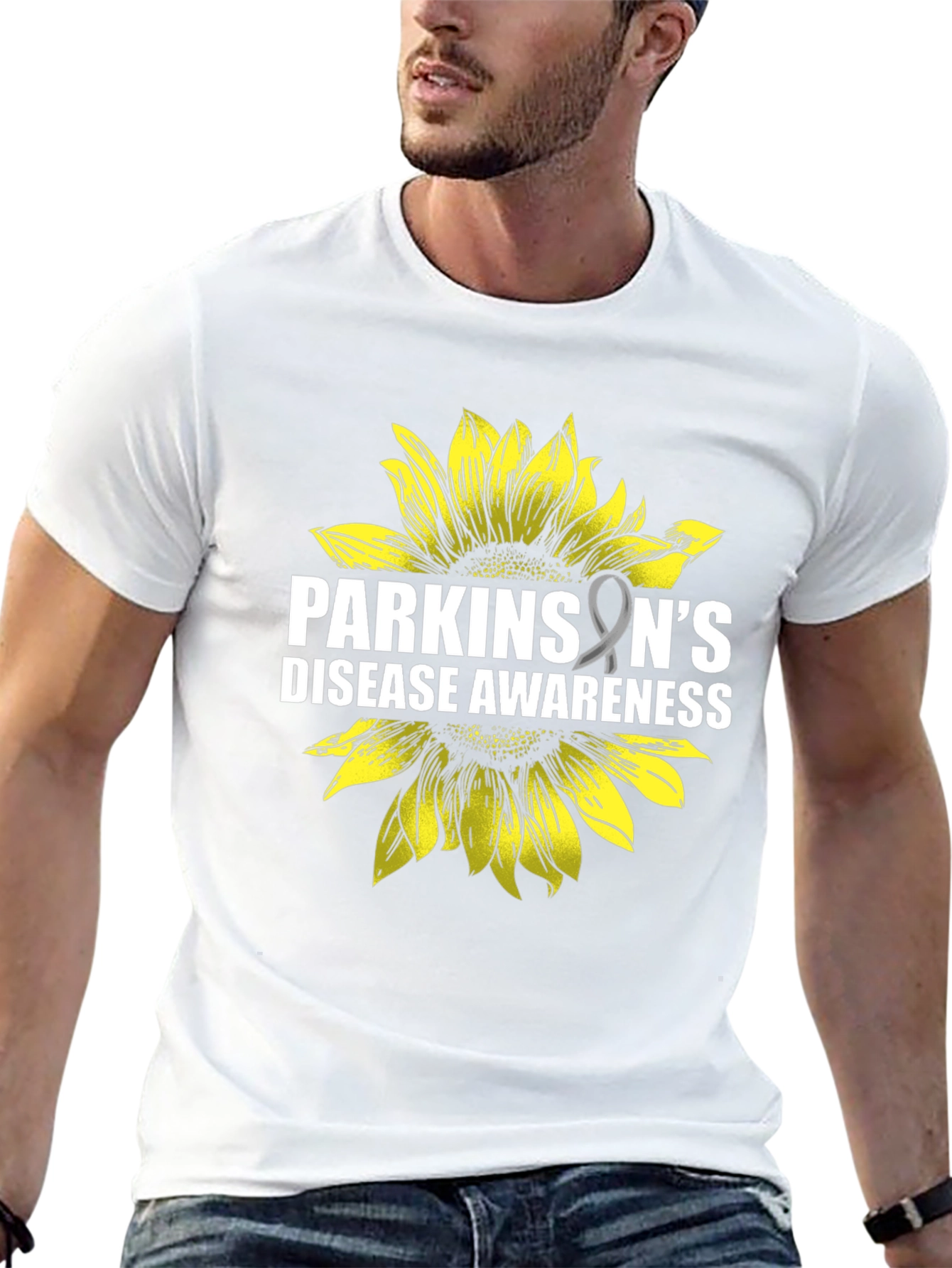 Parkinsons Disease Awareness Sunflower Tee