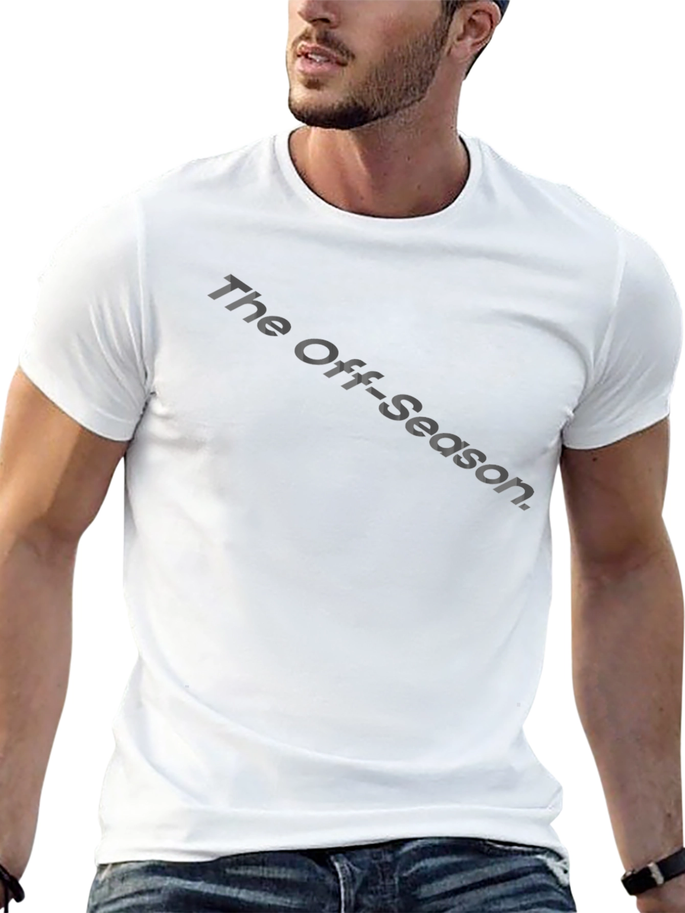 The Off-Season Graphic Black T-Shirt