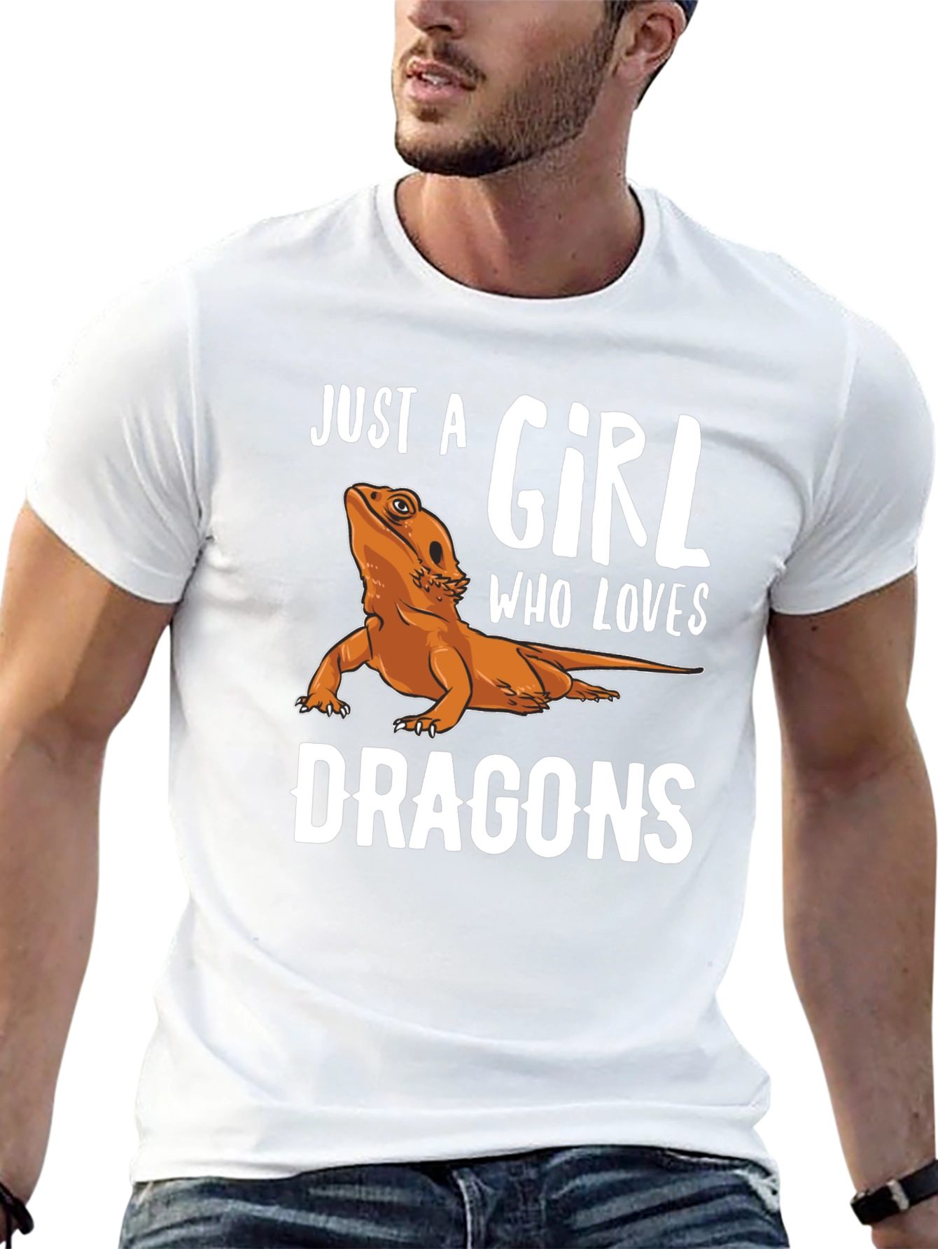 Just A Girl Who Loves Dragons T-Shirt