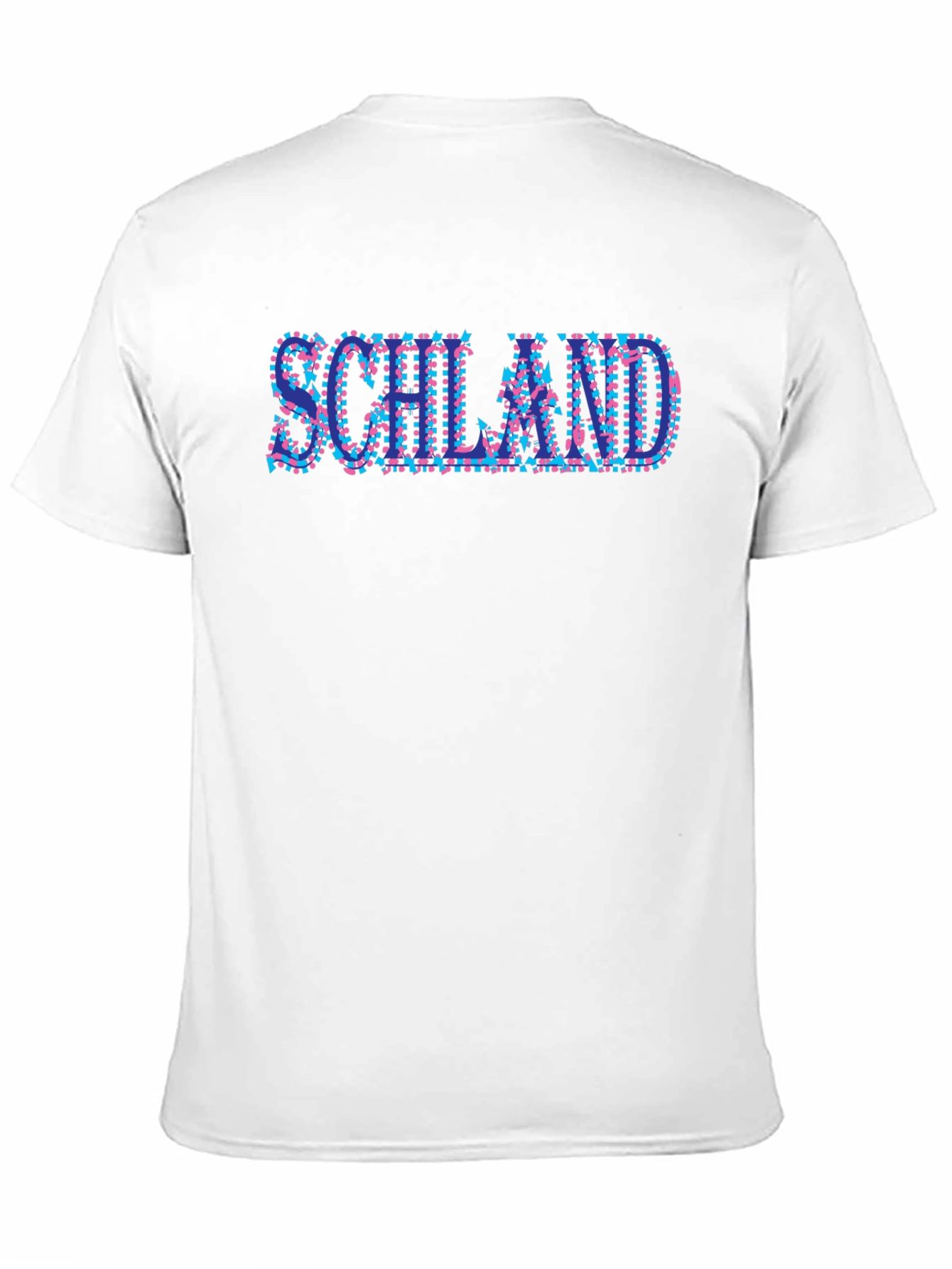 Schland Graphic Print Black T-Shirt