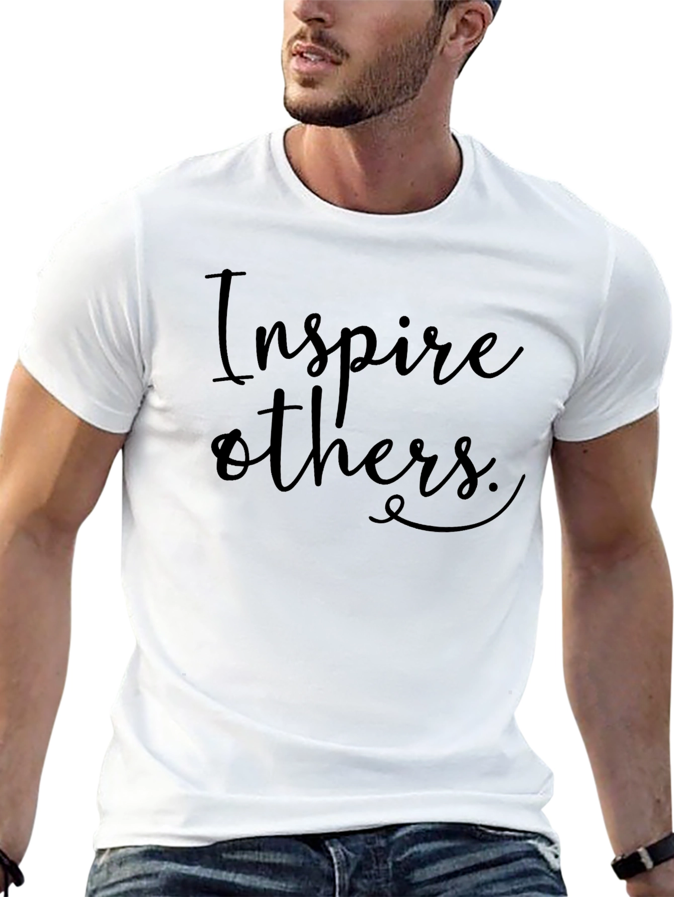 Inspire Others Black Graphic Tee