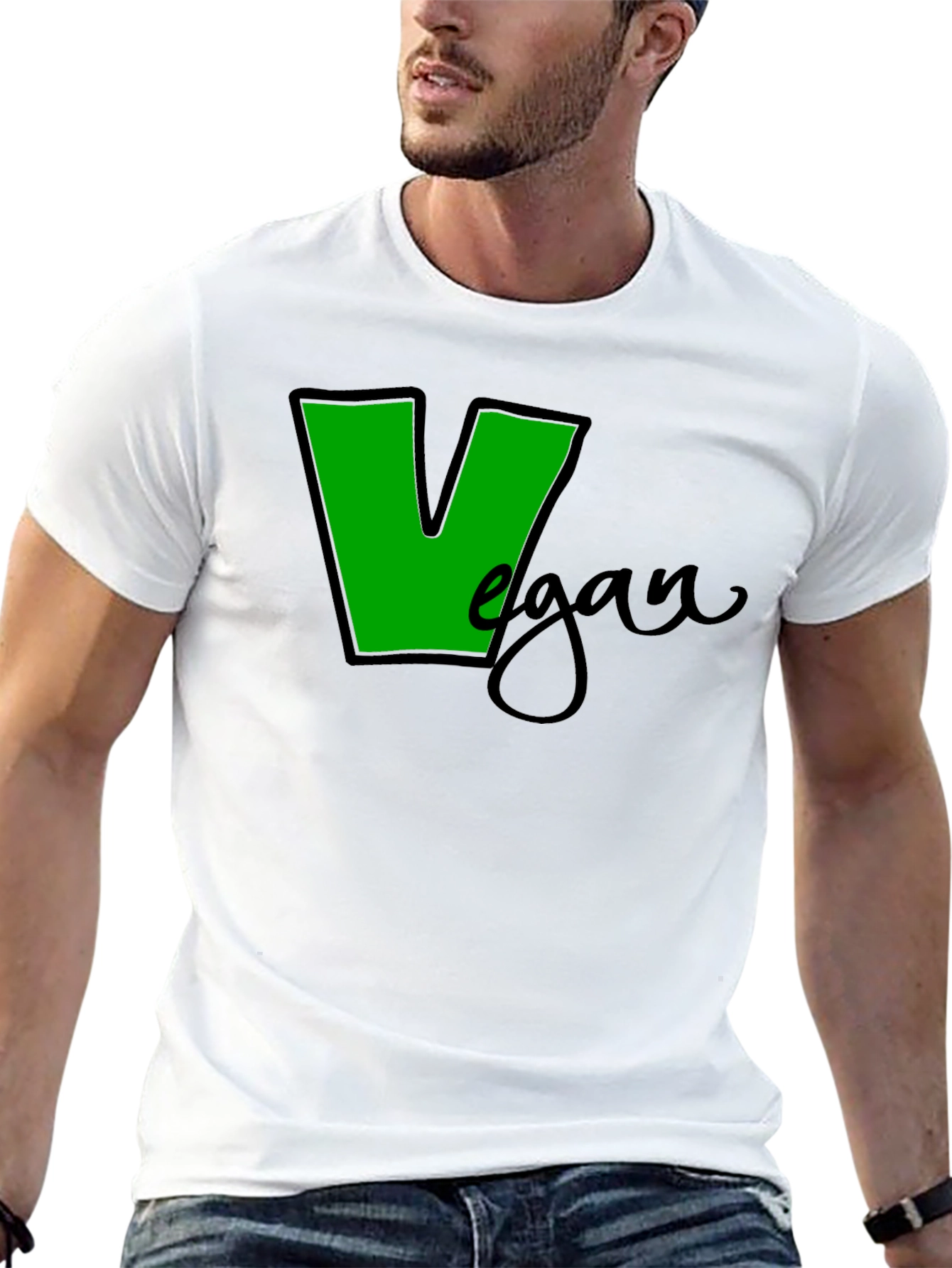 Vegan Statement Graphic Tee