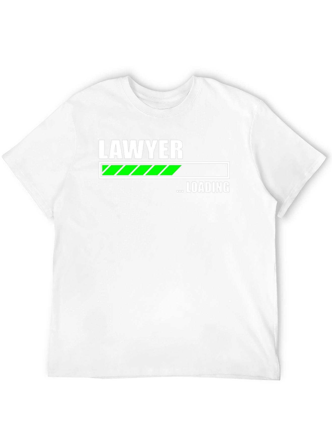 Lawyer Loading T-Shirt - Black Graphic Tee