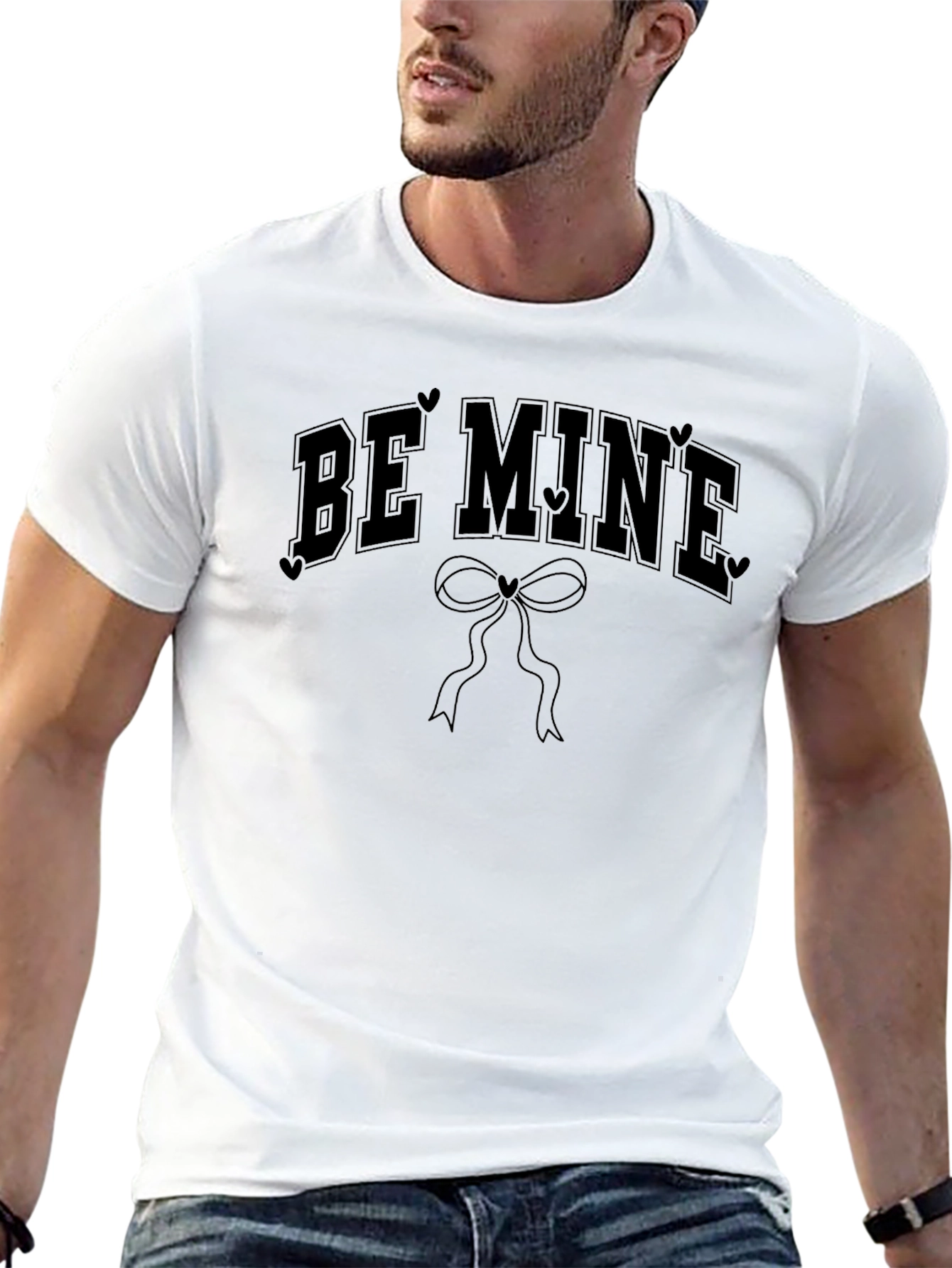 Be Mine Valentines Day Graphic Tee