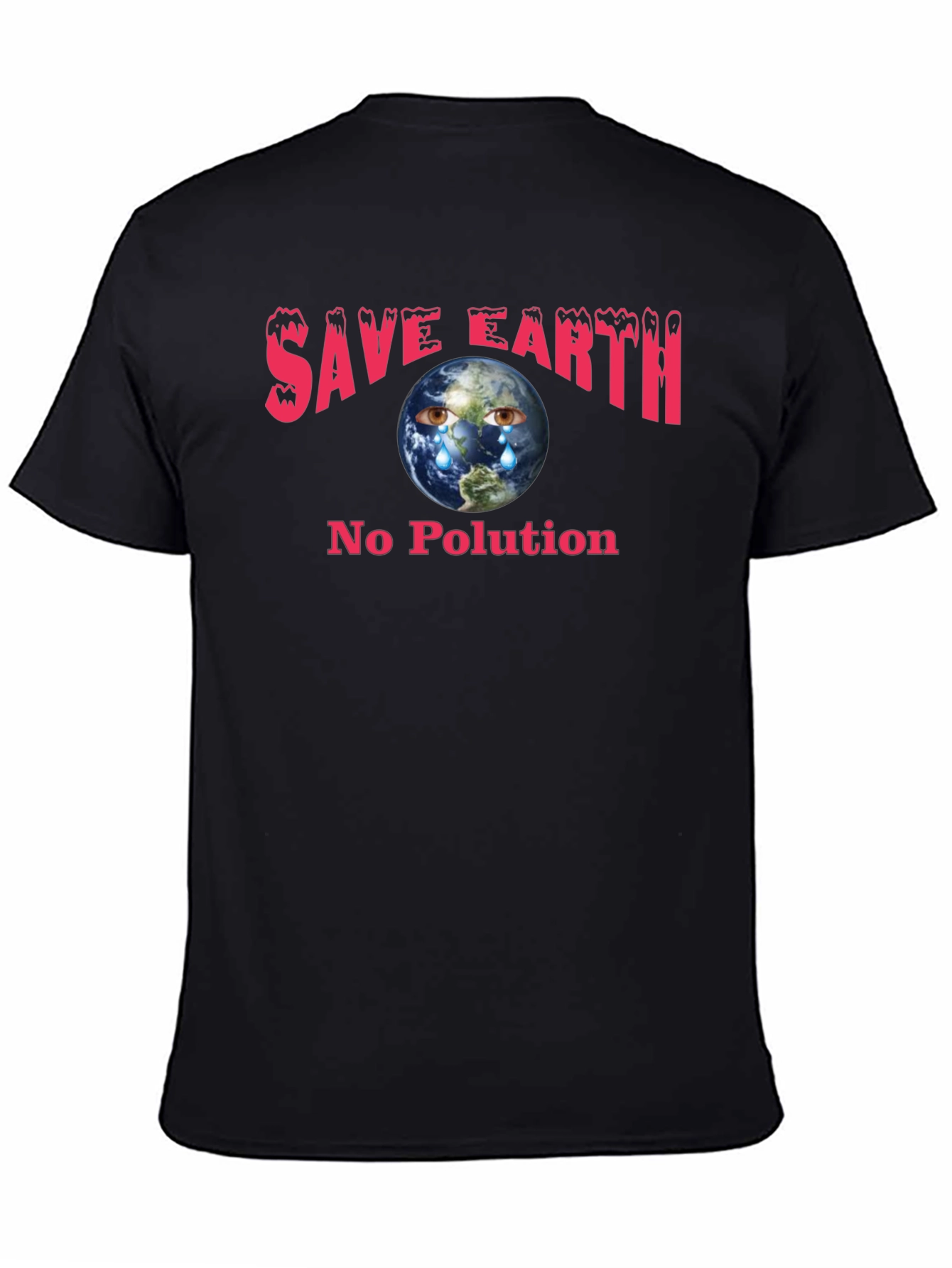 Save Earth T-Shirt - No Pollution