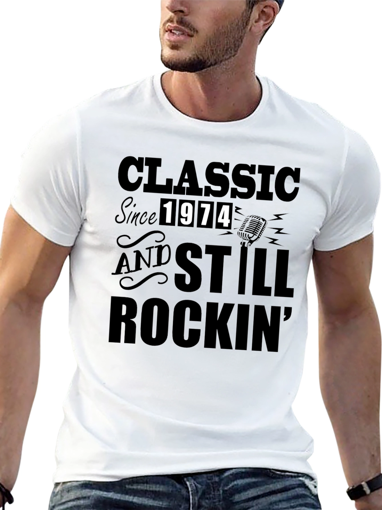 Classic Since 1974 Rockin T-Shirt