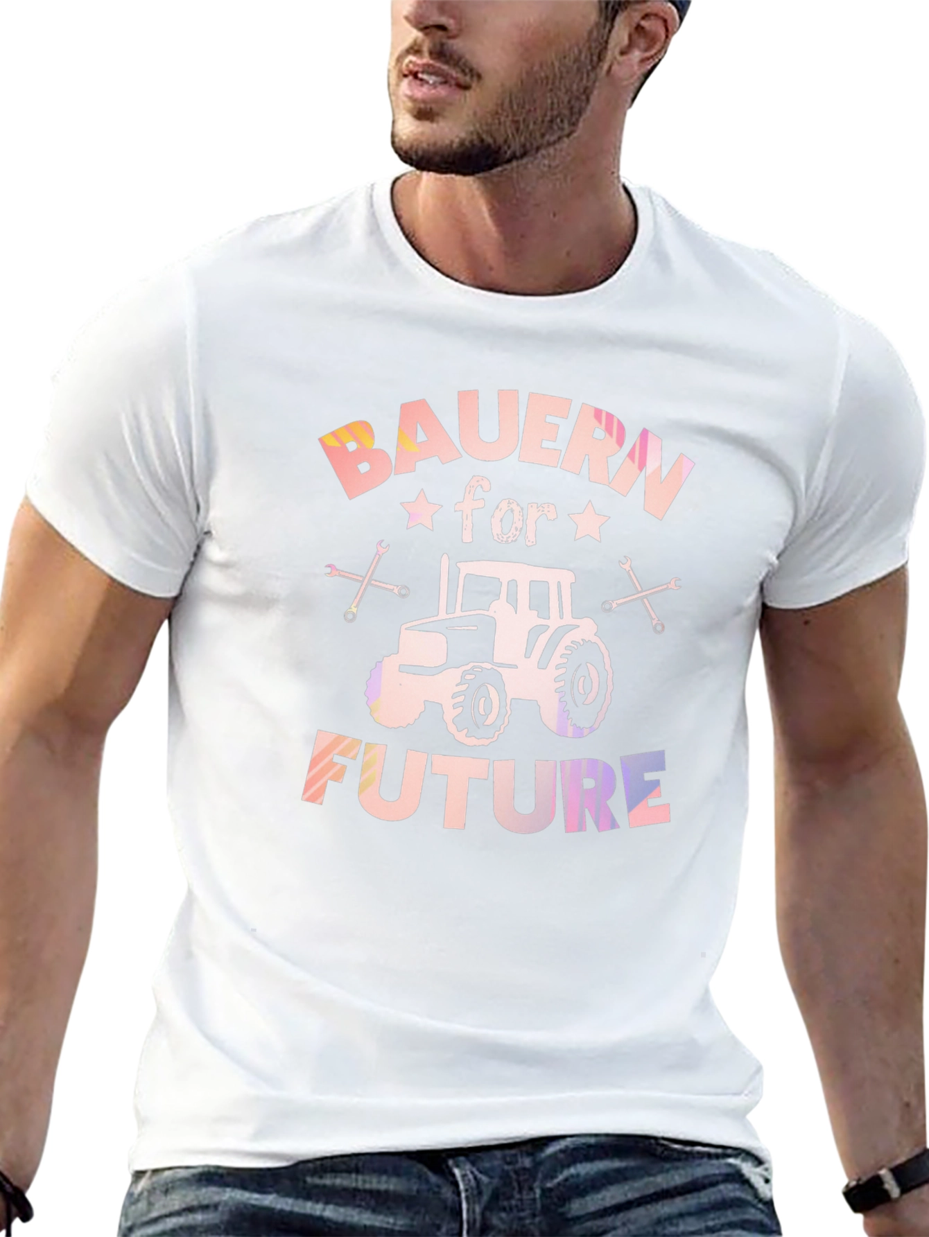 Bauern for Future Tractor Graphic T-Shirt