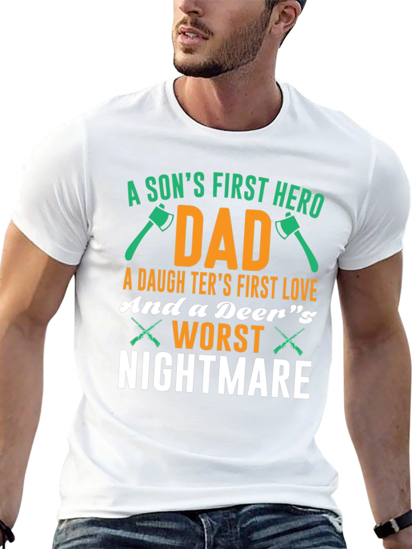 A Sons First Hero Dad T-Shirt
