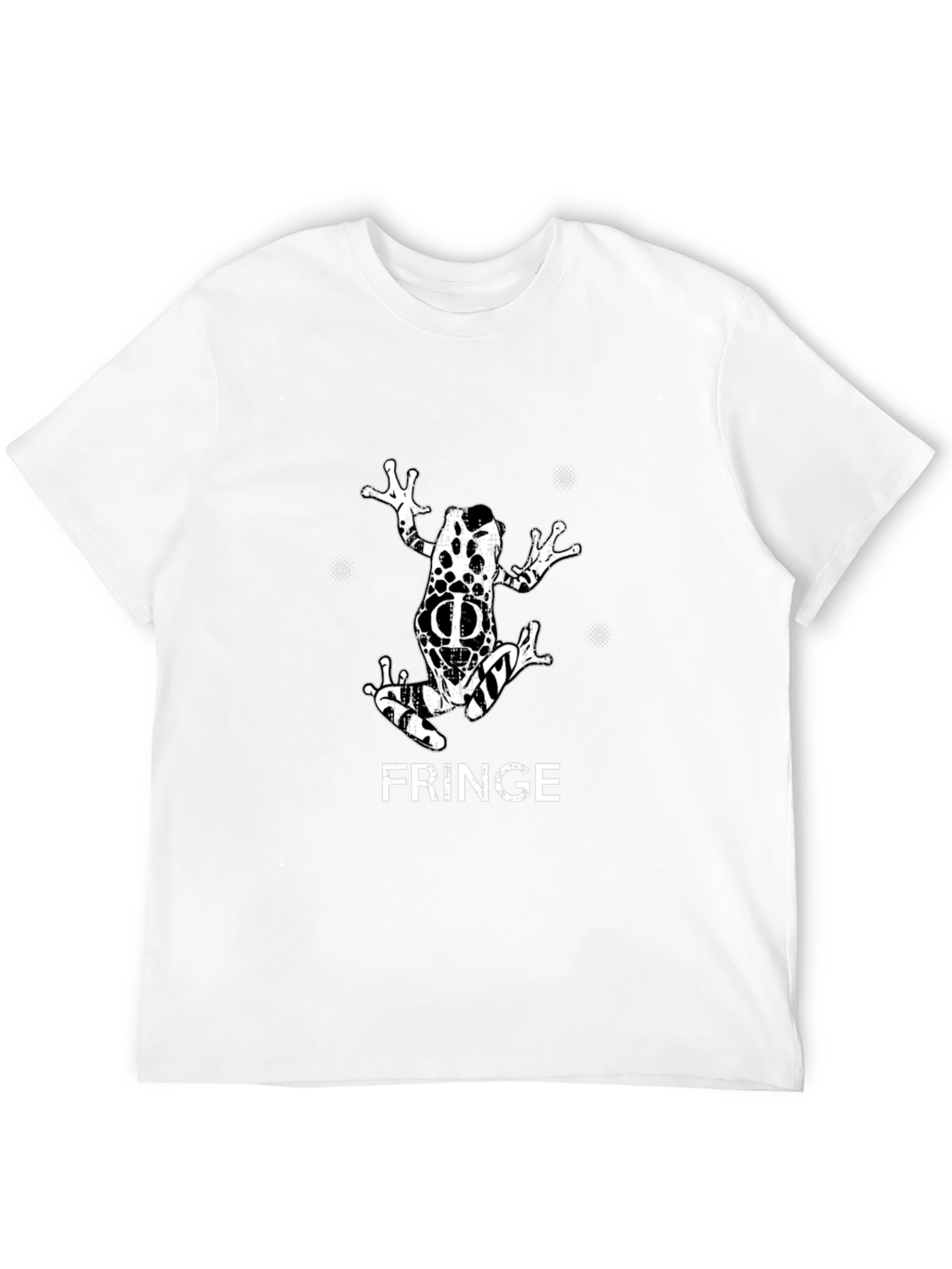 Fringe Frog Graphic T-Shirt - Black