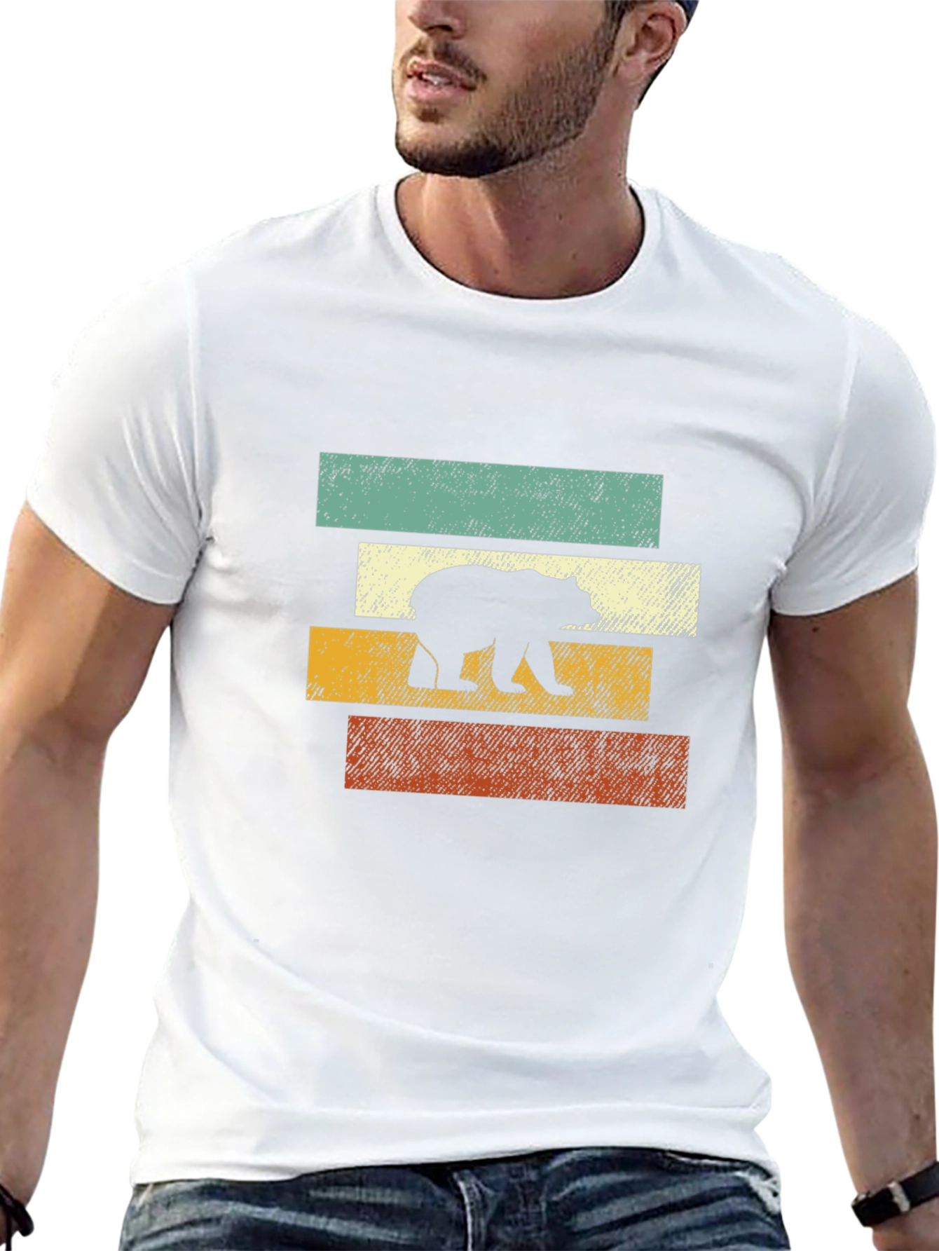 Retro Bear Graphic Tee