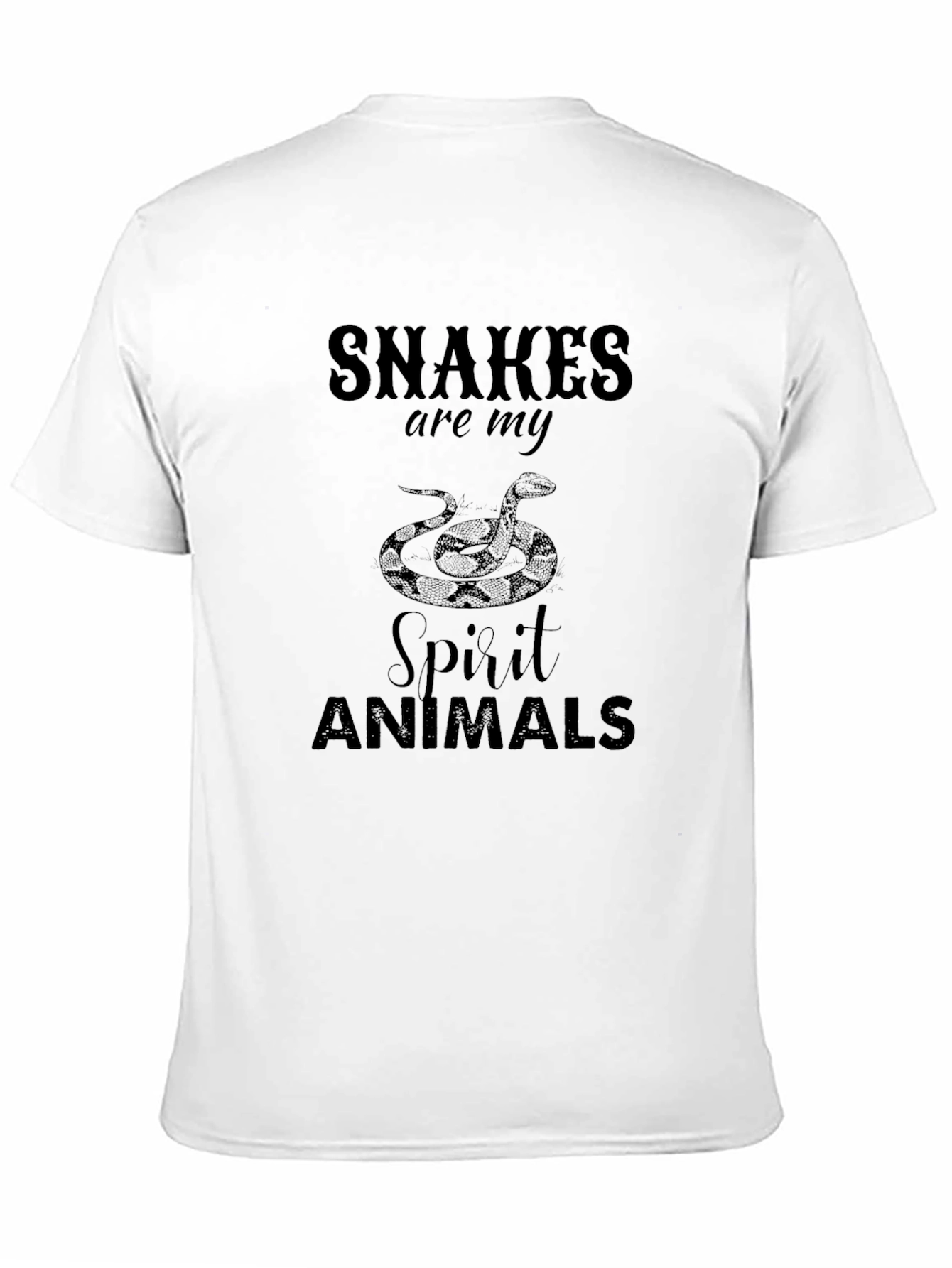 Snakes are my Spirit Animals T-Shirt